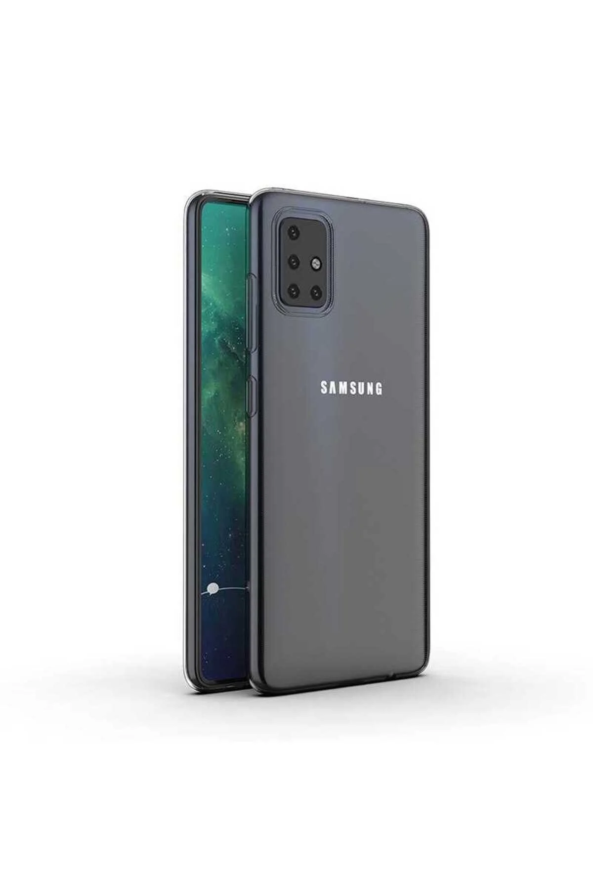 کاور و قاب برای SAMSUNG GALAXY A71 سیلیکونی نرم باریک FLEXIBLE CASE noktaks