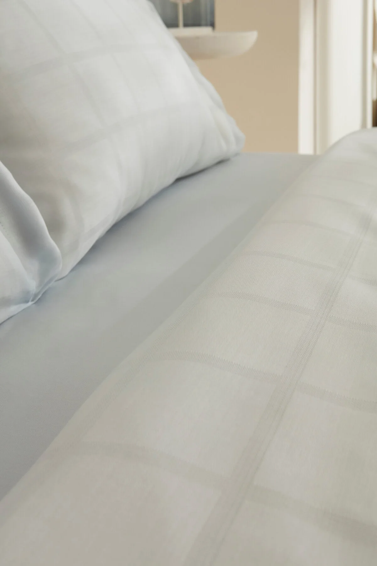 کاور لحاف خیلی بزرگ ROYALE KING YOU DUVET COVER مجموعه آبی روشن کاراجا Karaca Home