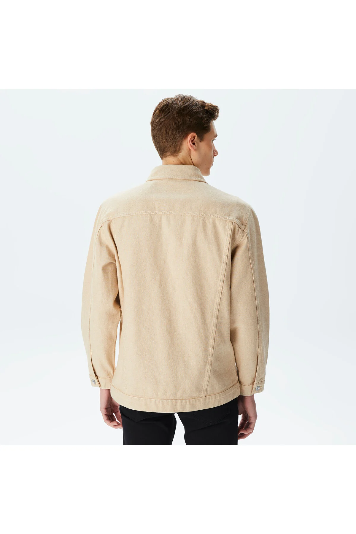 کت نود مردانه ژاکت قهوه ای لاگوست اورجینال Lacoste