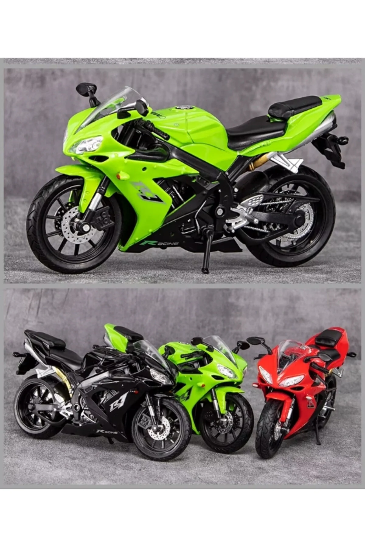 ماشین اسباب بازی موتور یاماها مدل YZF R1 سایز بزرگ 1 12 مقیاس تزئینی و سیکلت با جزئیات ظریف TUENGİ STORE