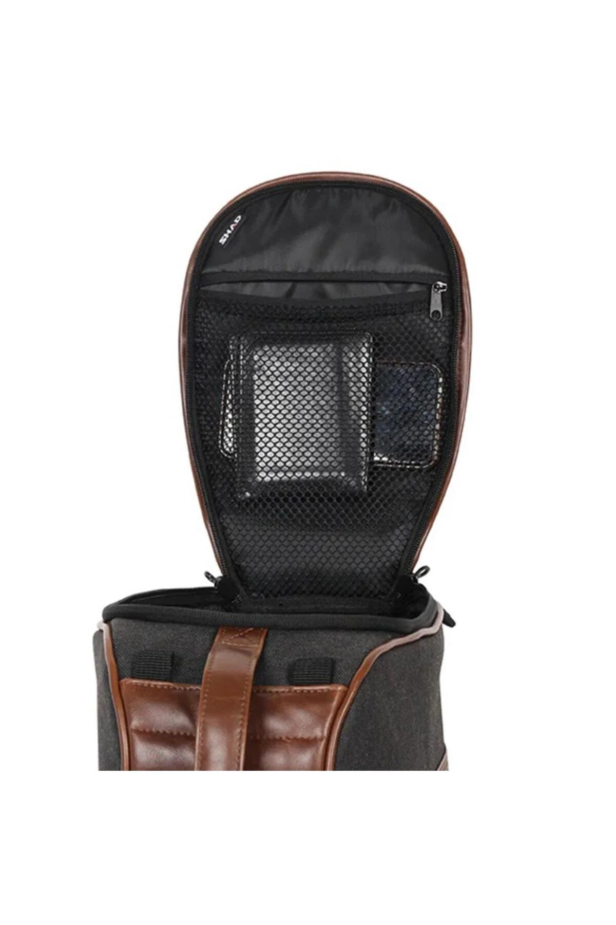 کیف موتورسیکلت باکس پشت موتور سیکلت کافه Racer Warehouse Bag Retro 8Lt X0Sr18 Shad