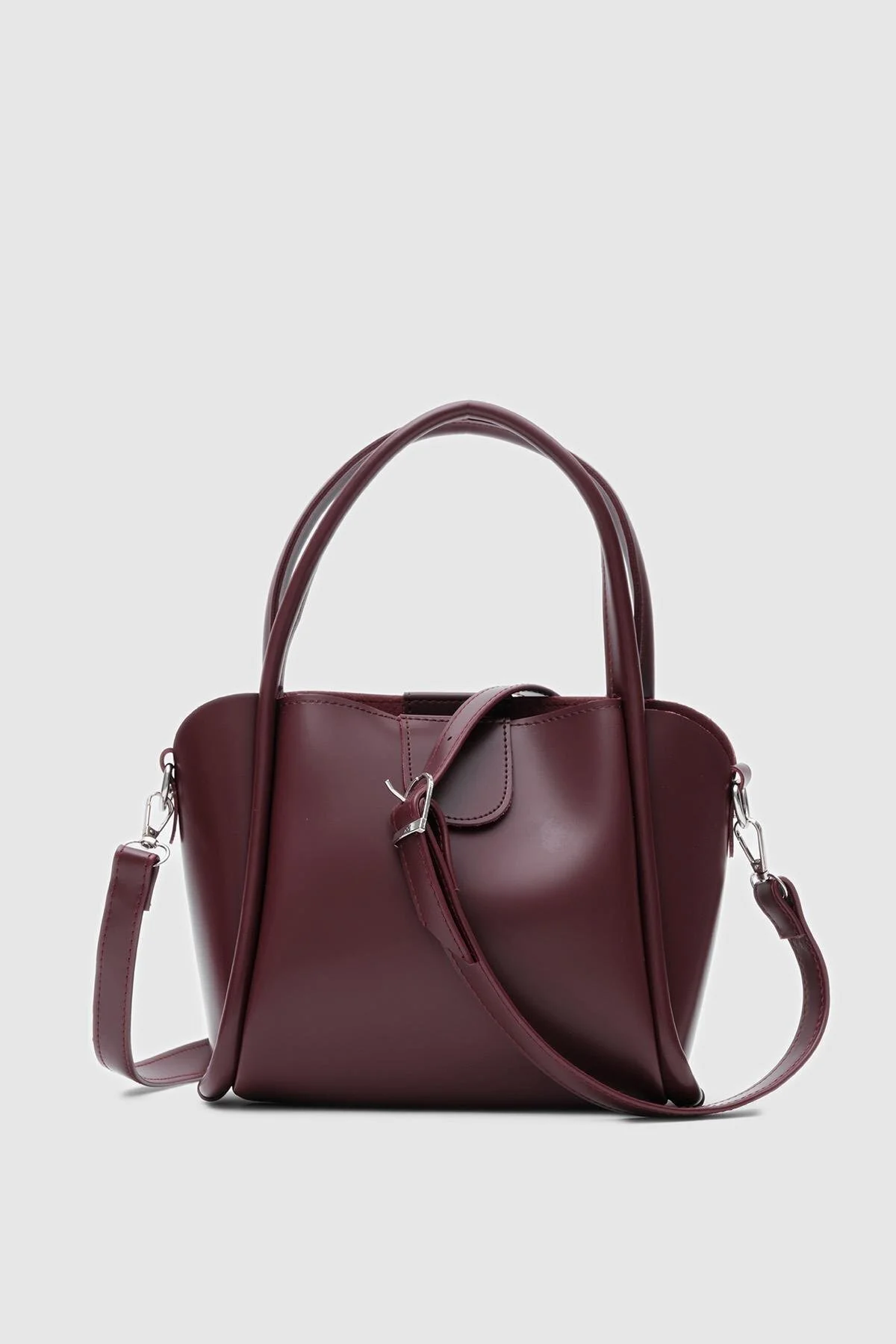 کیف پیام رسان دستی و کراس بادی بکا CLARET RED Shule Bags