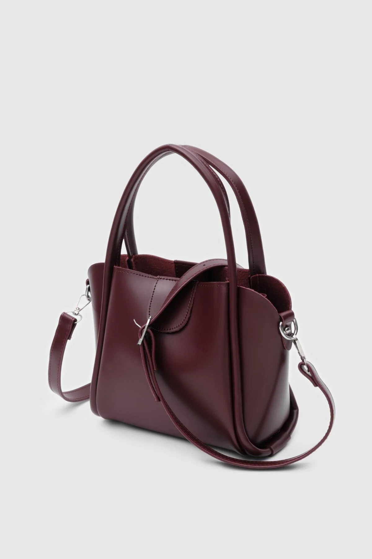 کیف پیام رسان دستی و کراس بادی بکا CLARET RED Shule Bags