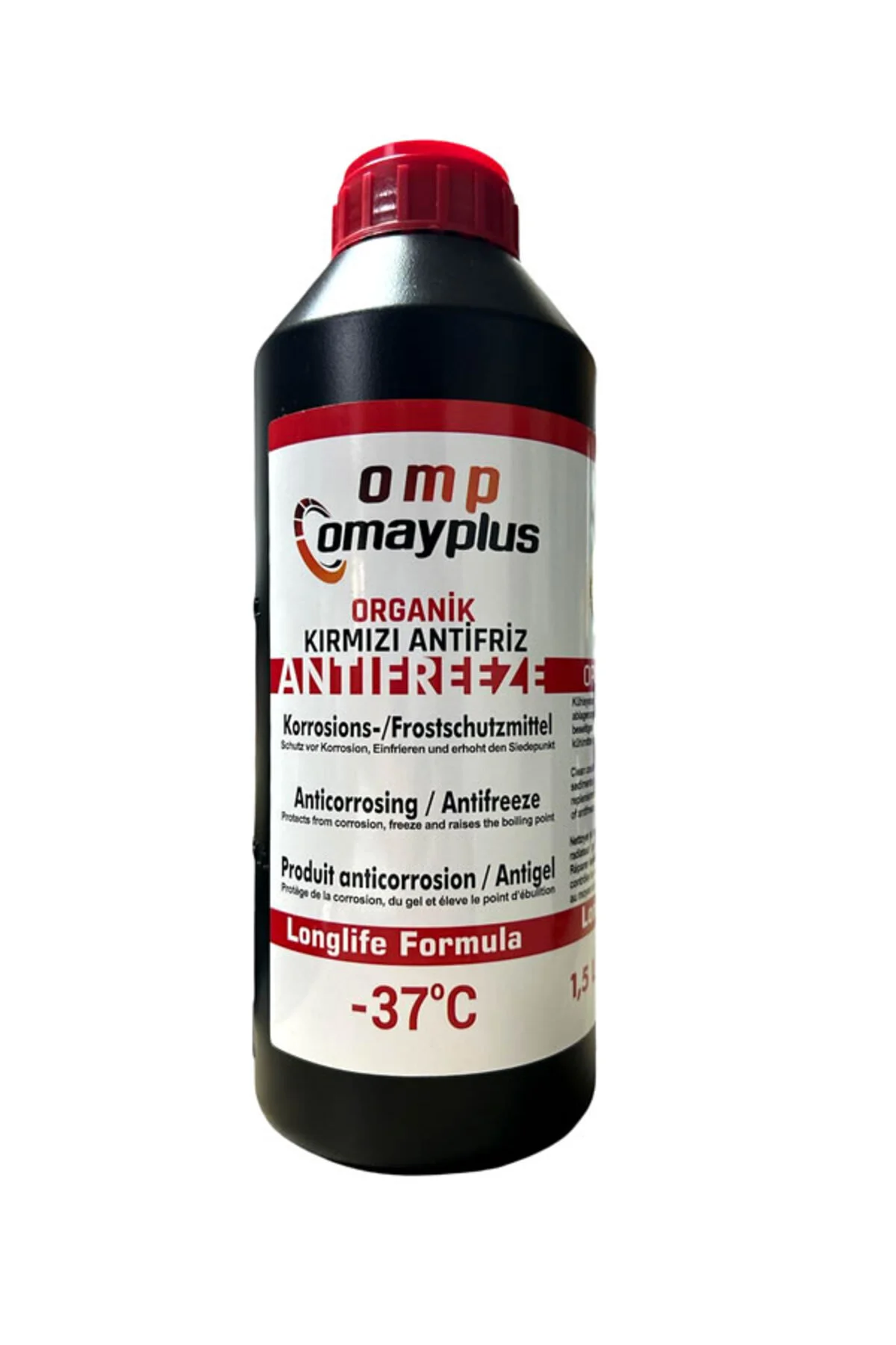 ضدیخ 37 ضد یخ قرمز 1.5 لیتری OMP OMAYPLUS