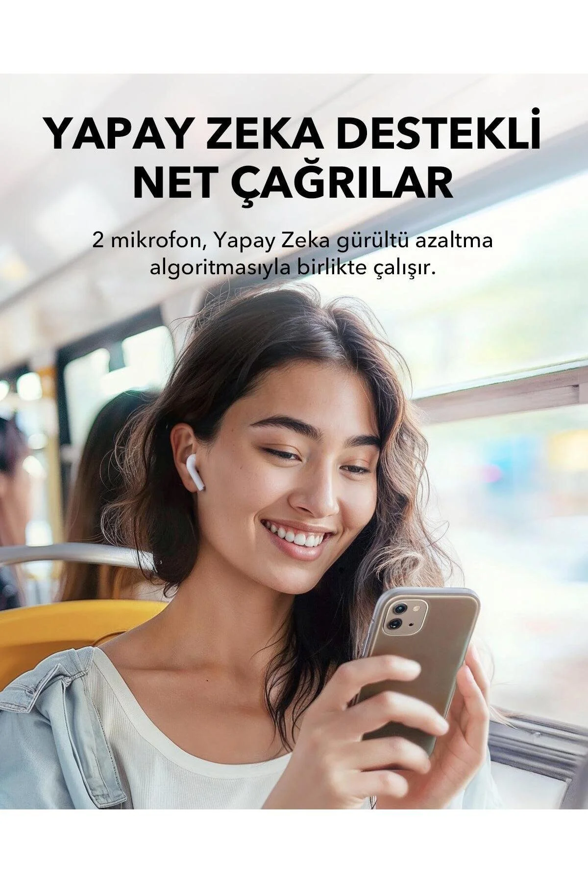 هدفون بلوتوث TWS داخل گوش هدست SOUNDCORE K20I WHITE A3994 Anker
