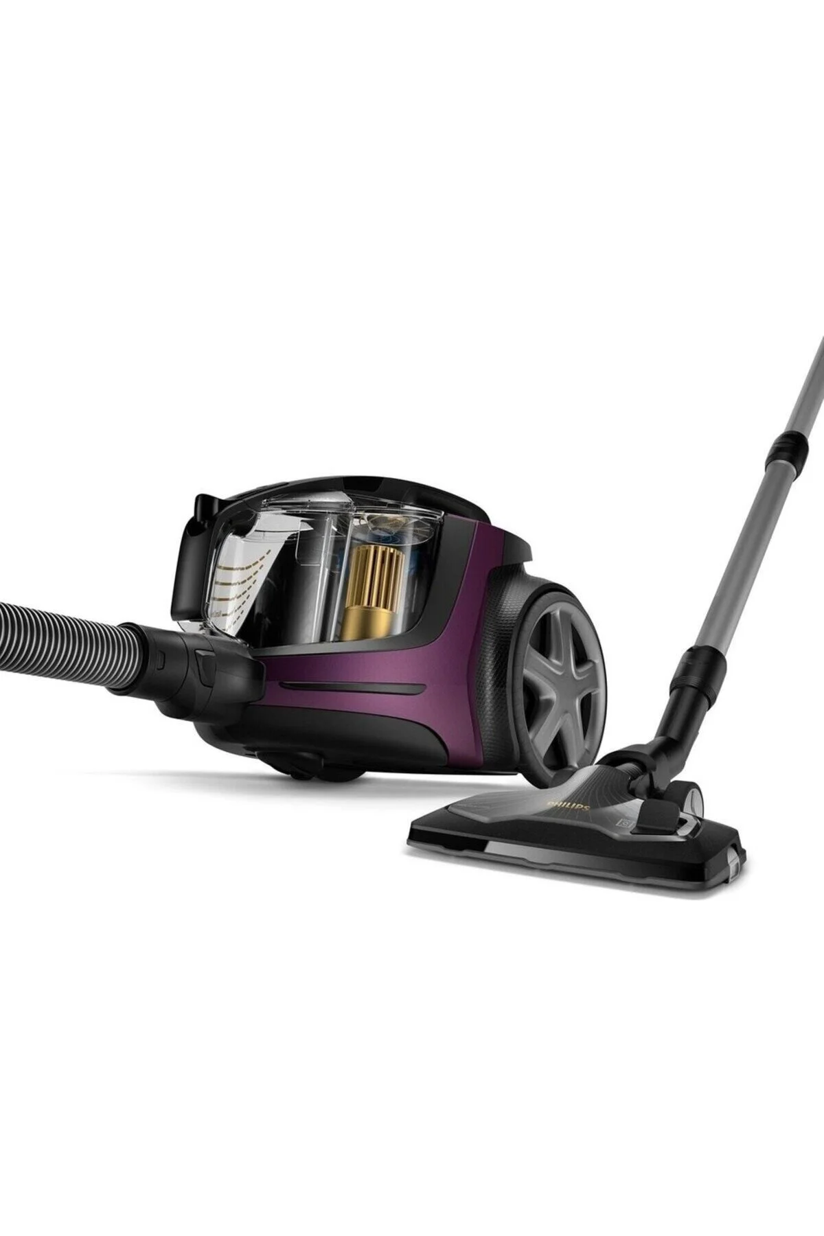 جاروبرقی بدون کیسه ماراتن ULTIMATE PREMIUM DUST CUGLESS CLEANER فیلتر آلرژیک HEPA عنوان TRIACTIVE+TURBO فیلیپس Philips