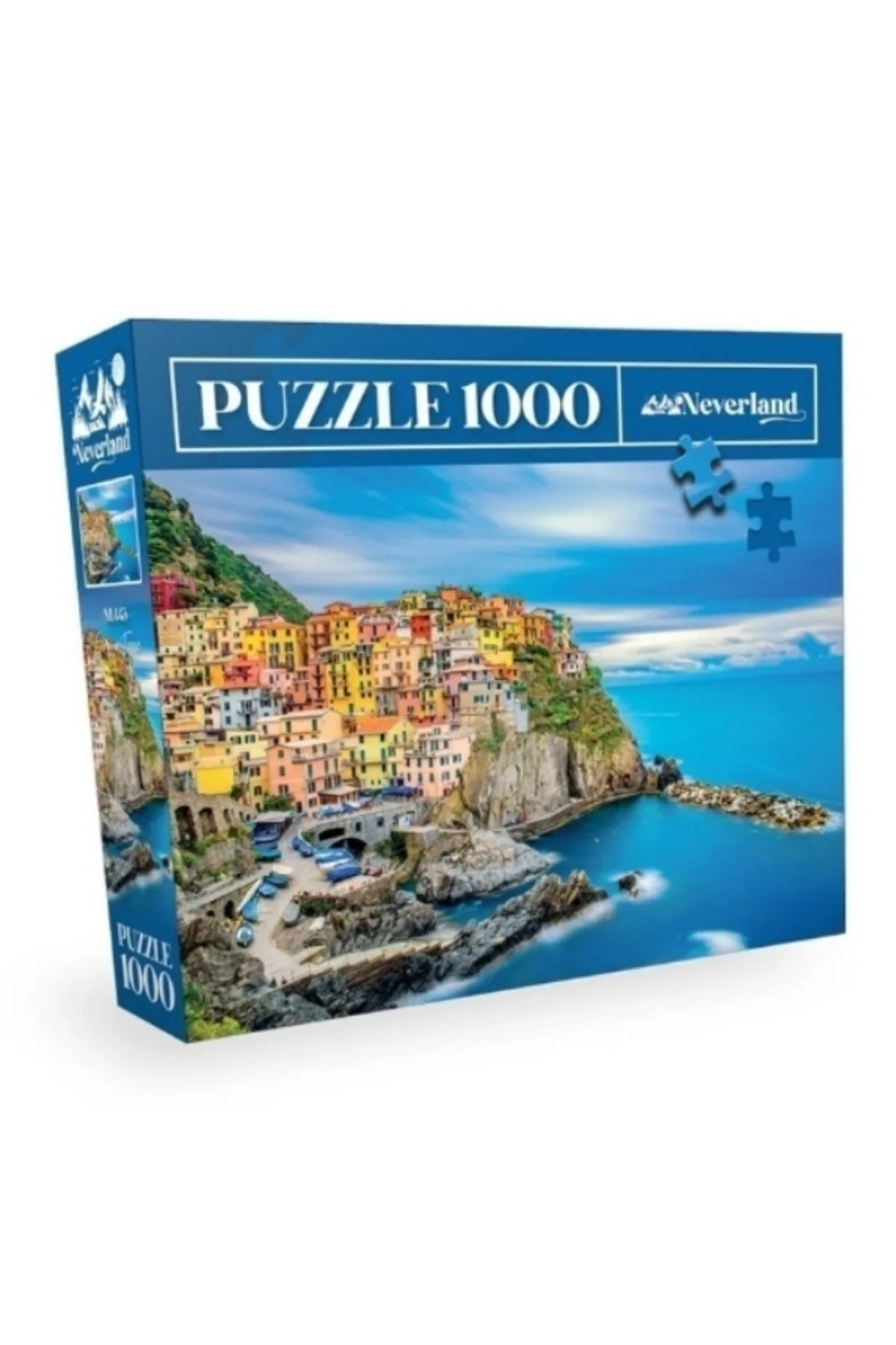 پازل 3 Set 1000 قطعه Cinque Terre + 230 برج دوشیزه چسب  Neverland