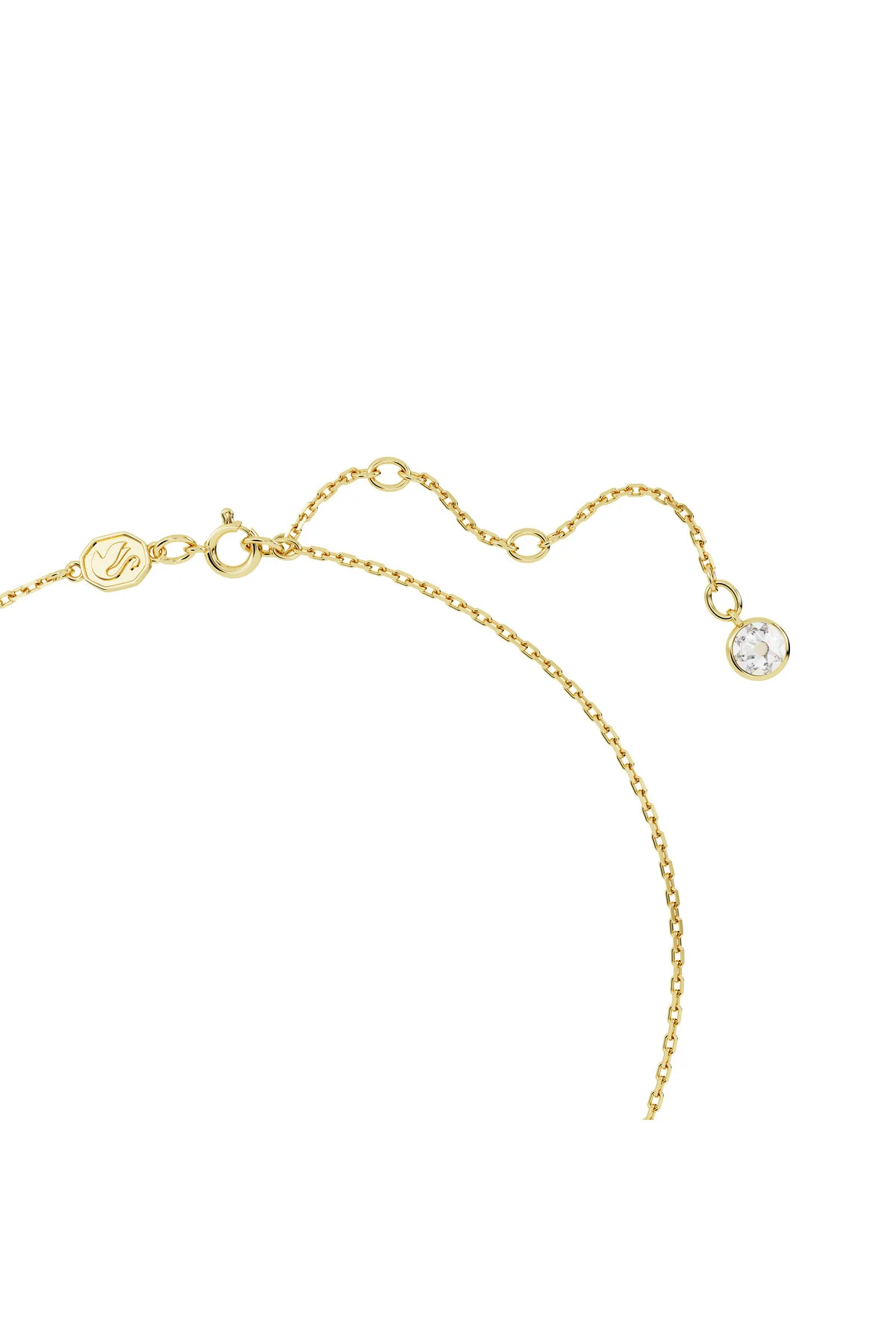 گردنبند کریستال کروما قلب قرمز روکش طلا سواروسکی اورجینال Swarovski