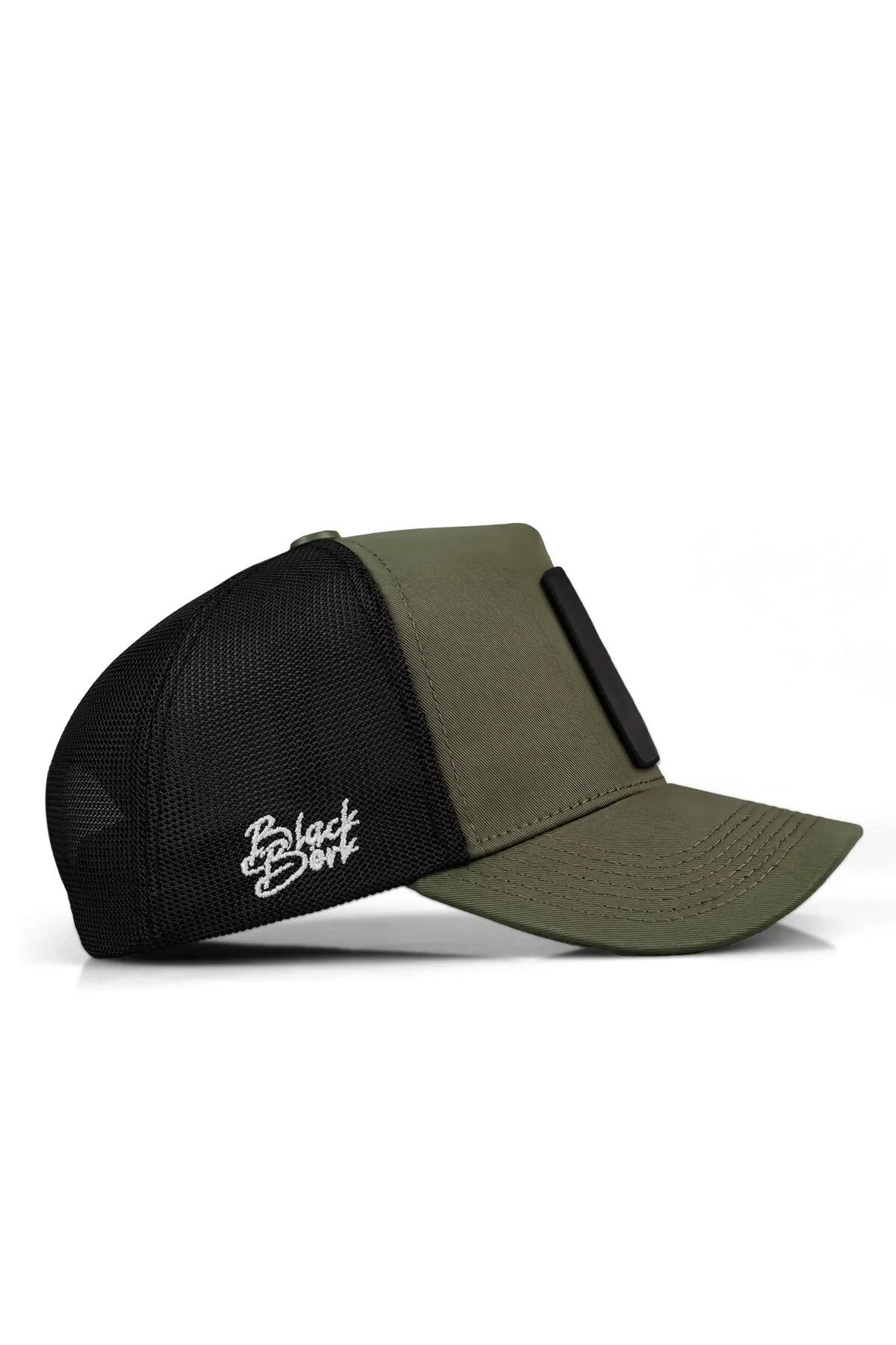 کلاه مردانه و زنانه V1 LION LOGO KHAKI BLACK TRUADERER HAT بلک‌ بورک BlackBörk