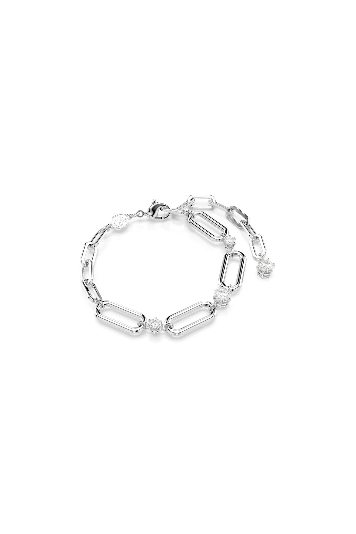دستبند زیرکون CONSTELLA پوشش سفید رودیوم سواروسکی اورجینال Swarovski