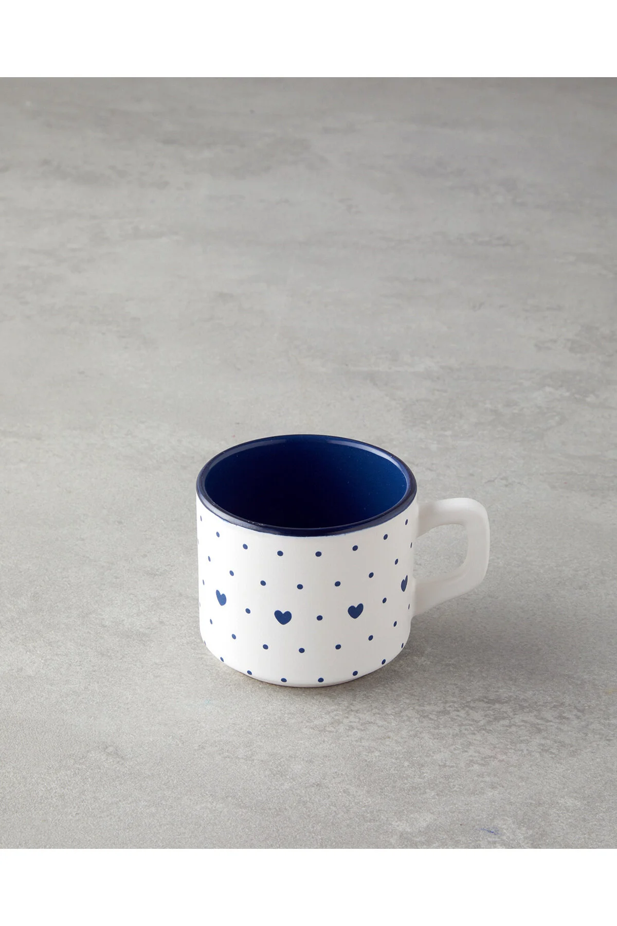 فنجان چای ریمیکس سرامیک 2 مجموعه 184 میلی لیتر آبی English Home