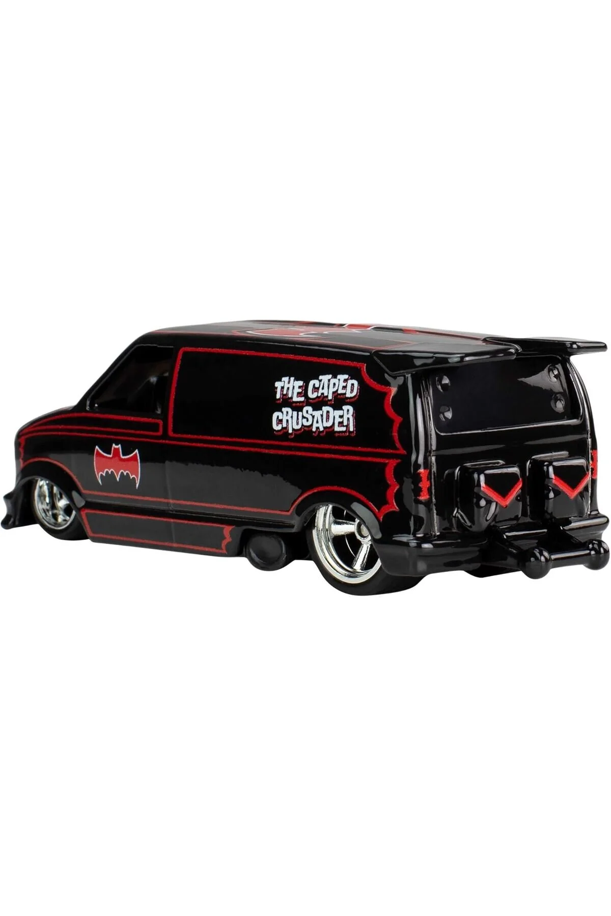ماشین اسباب بازی BATMAN 1985 CHEVY ASTRO VAN BATMOBILE CASP MODEL CAR مقیاس 1:64 طول 7 سانتی متر پاپ CU HOT WHEELS