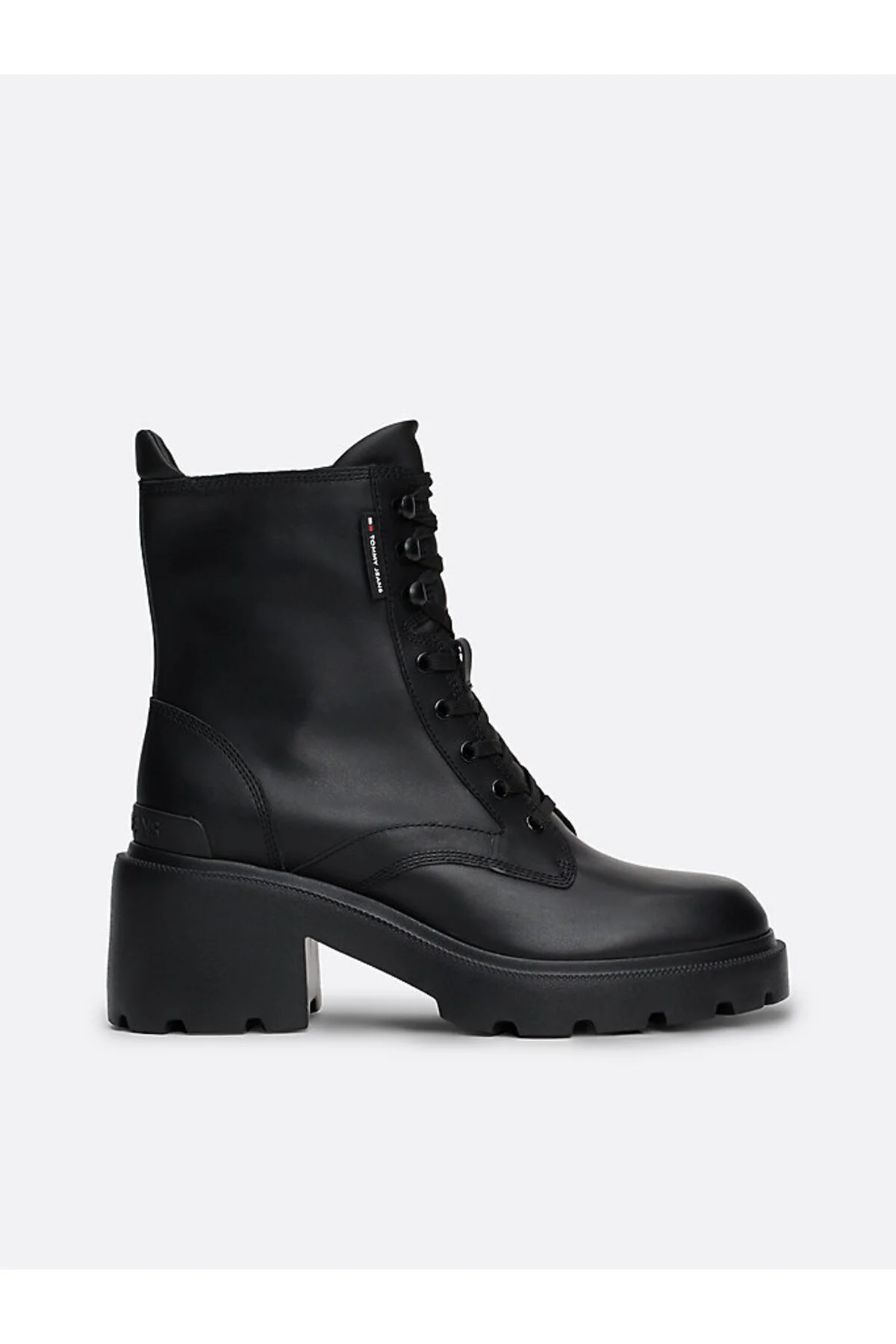 چکمه و بوت آرم با نام تجاری زنان شیک استفاده روزانه برای BOOTIE EN0EN02640 Tommy Hilfiger