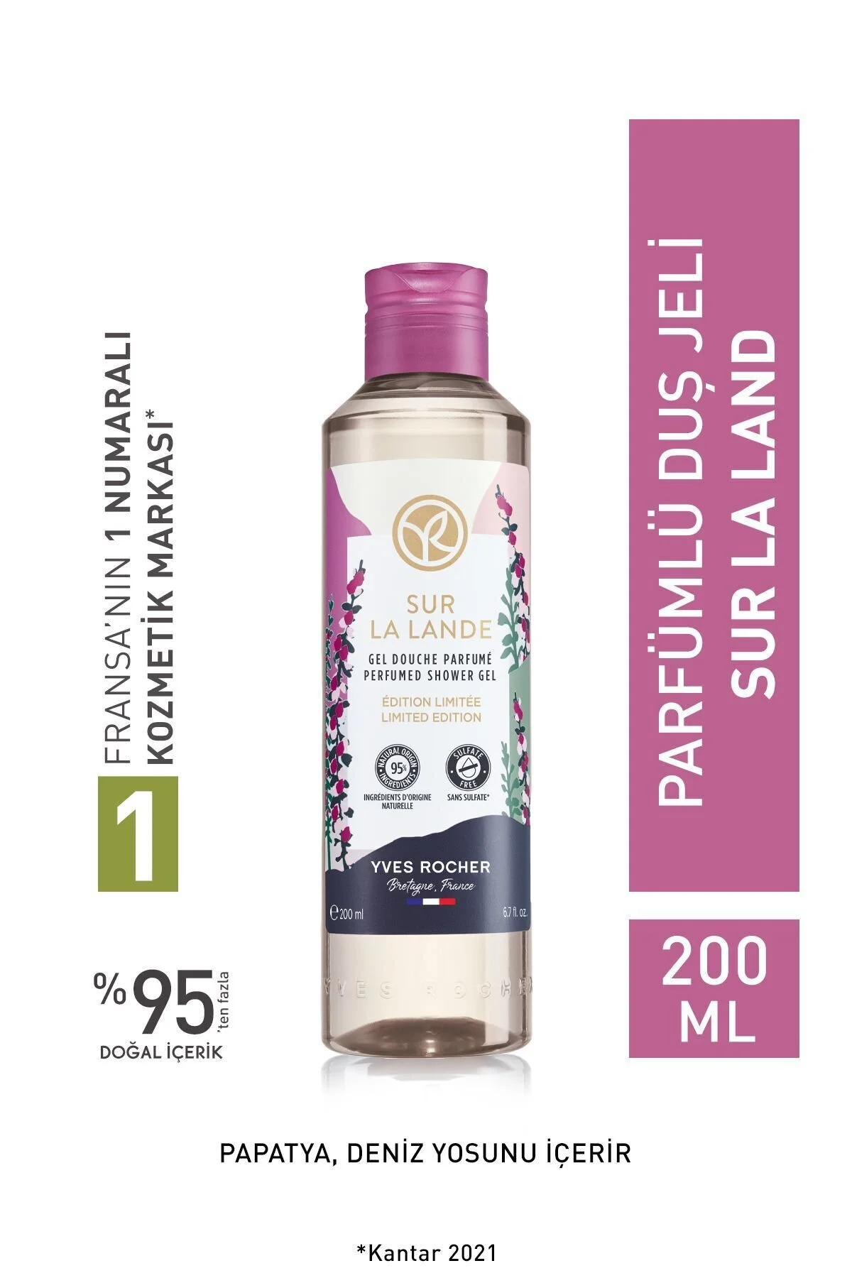 ژل حمام خوشبو کننده 200 میلی لیتر ELEG2921 ایوروشه Yves Rocher