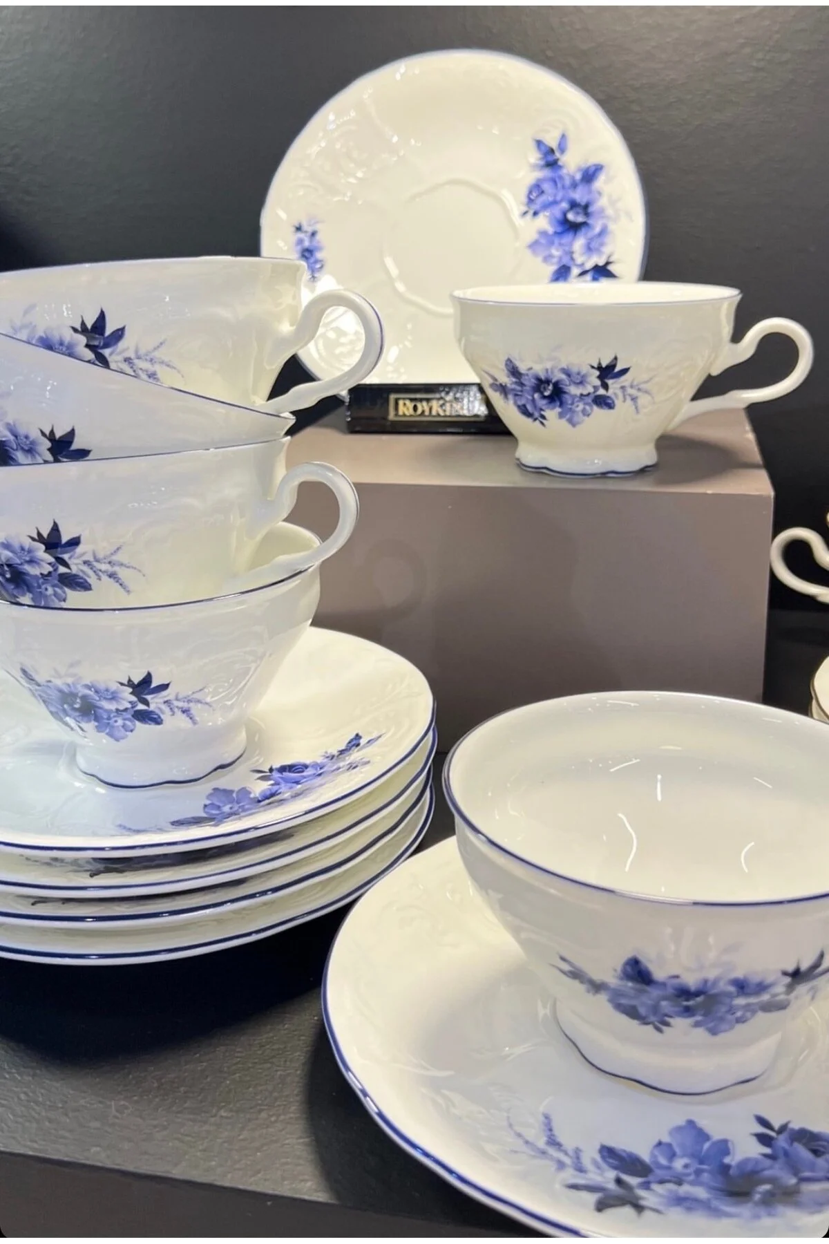 فنجان قهوه مجموعه چینی 6 PERSON ESTERHOMEDECOR hediye