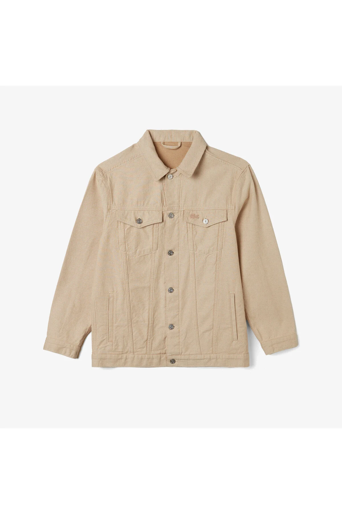 کت نود مردانه ژاکت قهوه ای لاگوست اورجینال Lacoste