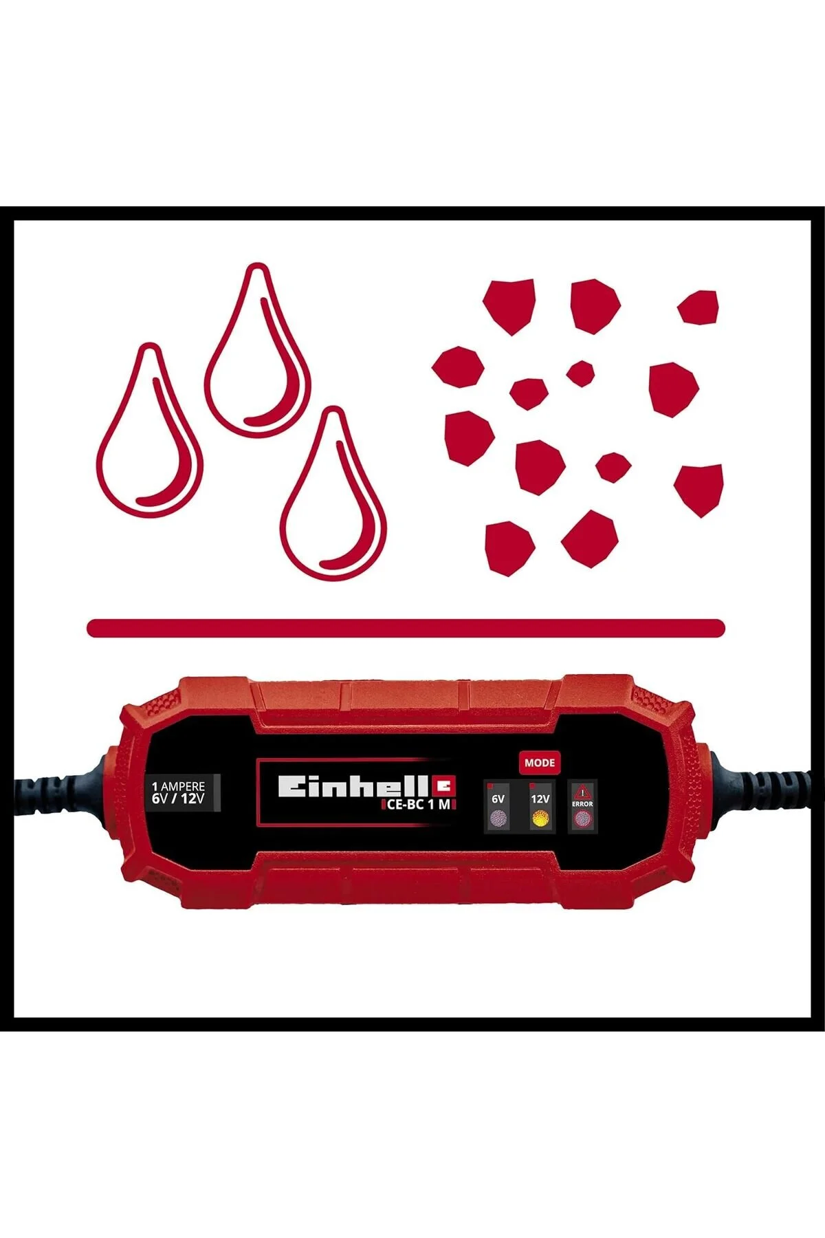 شارژر باتری دستگاه شارژ و تقویت CE BC 1 M 1002205 Einhell