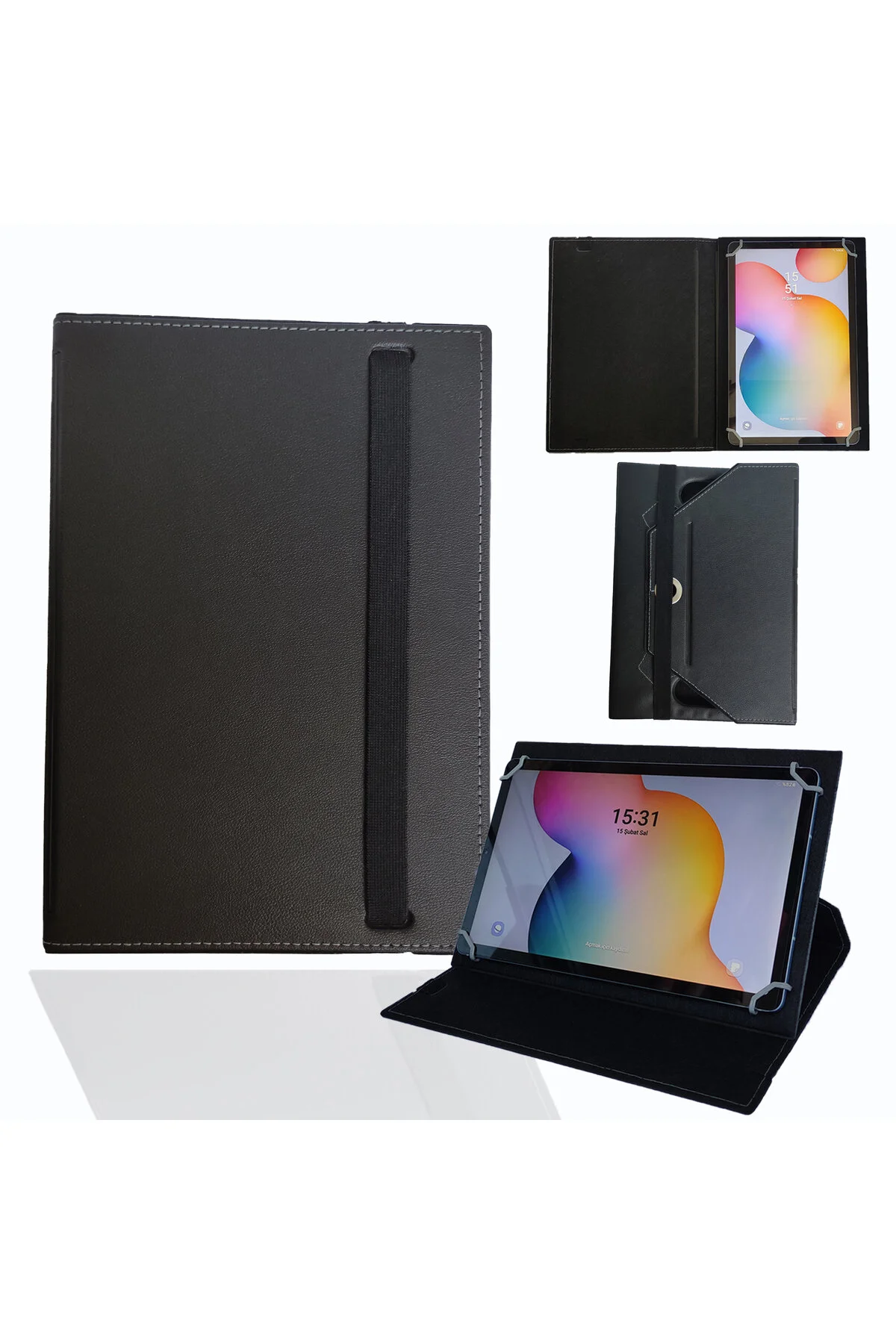 کاور تبلت LENOVO TAB 10.1 سازگار با قاب روکش دار جهانی پایه ZDN Case