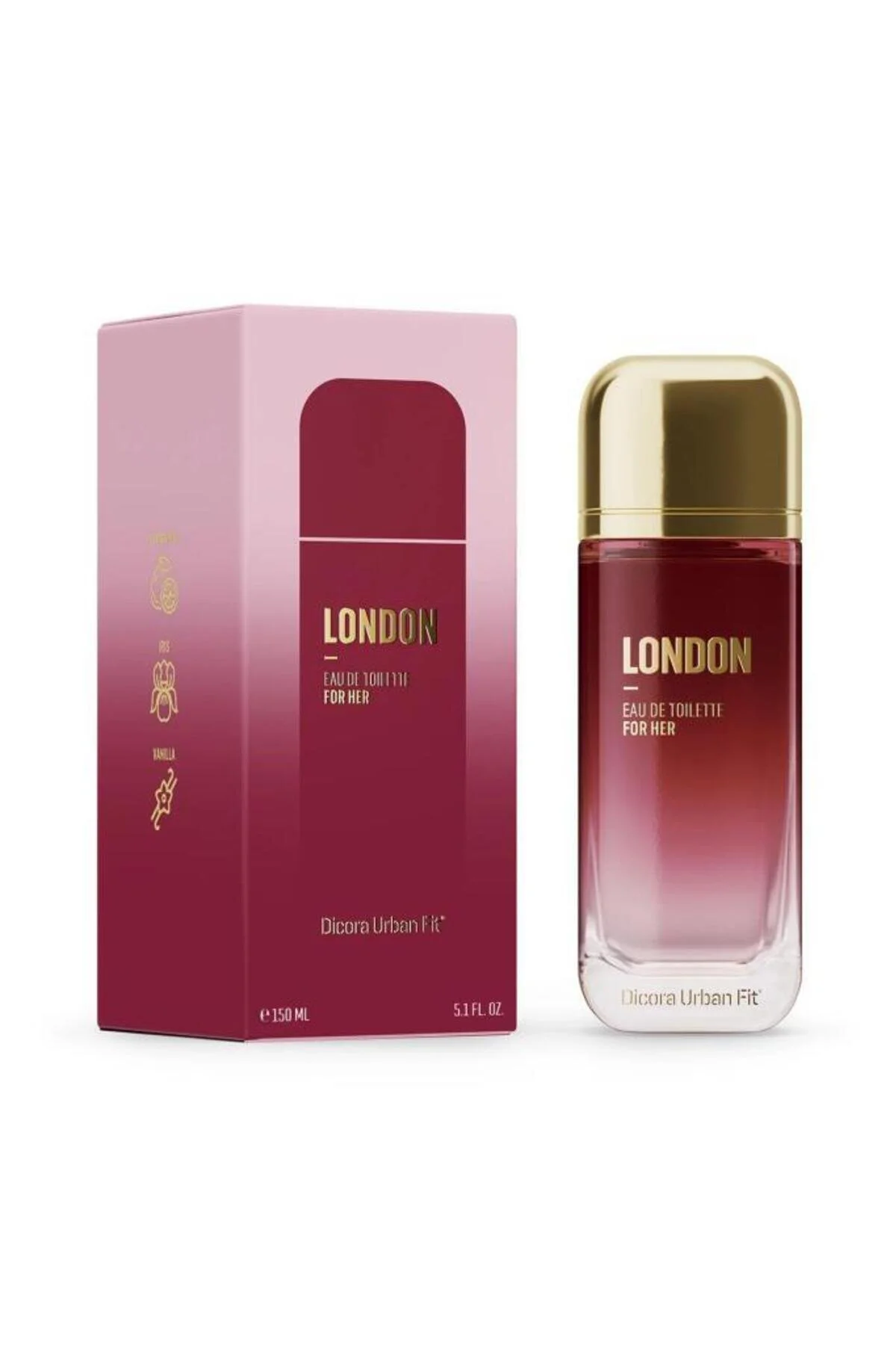 عطر زنانه LONDON ادوتویلت 150 ML DICORA URBAN FIT