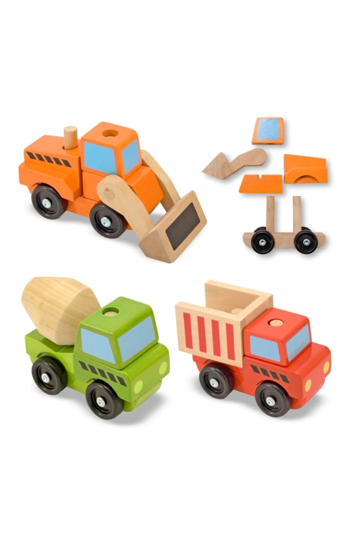 اسباب بازی های آموزشی ابزارهای ساختمانی و چوبی ملیسا داگ Melissa & Doug Melissa & Doug