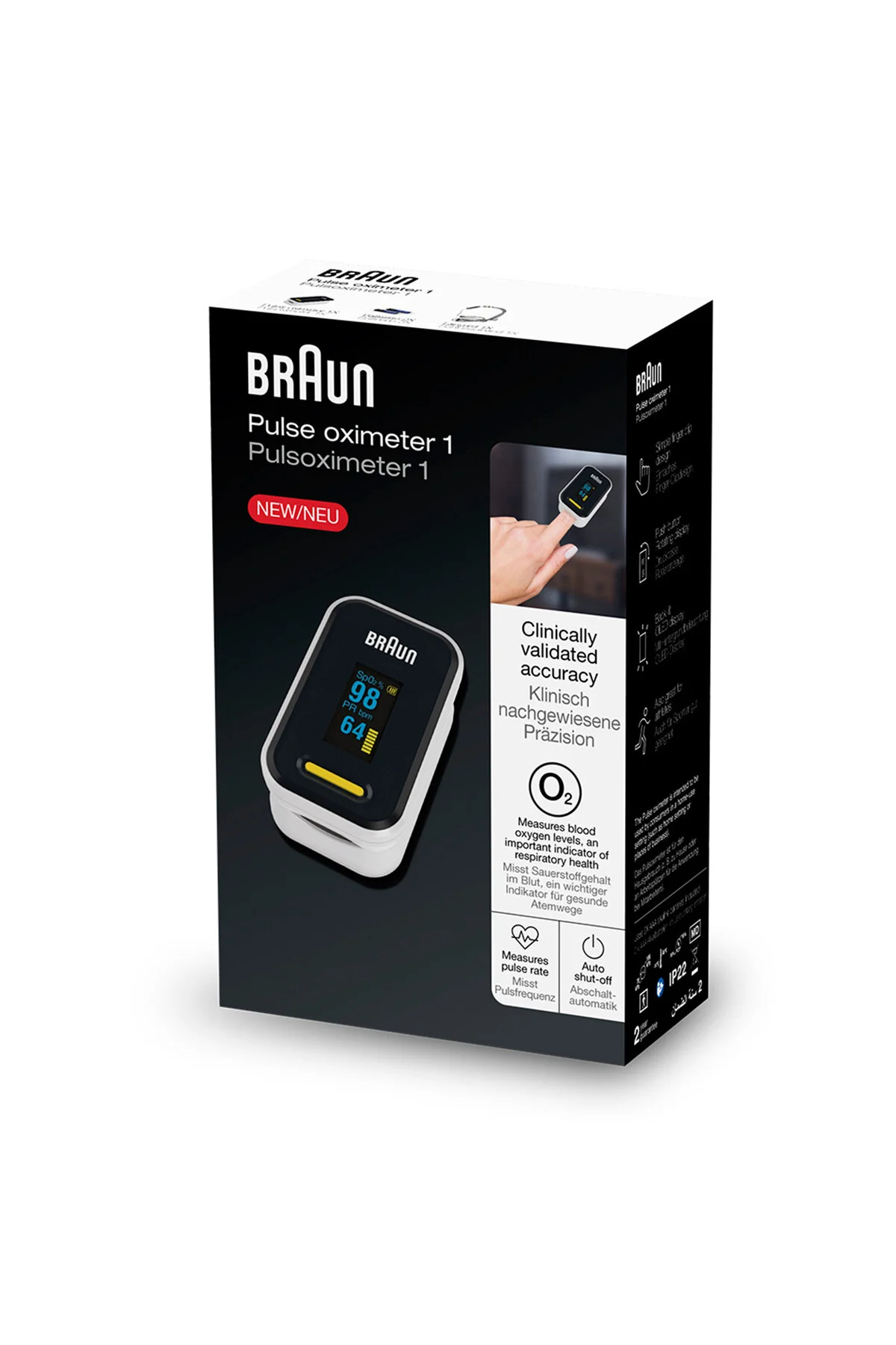 اکسیمتر اکسییمتر پالس براون اورجینال Braun
