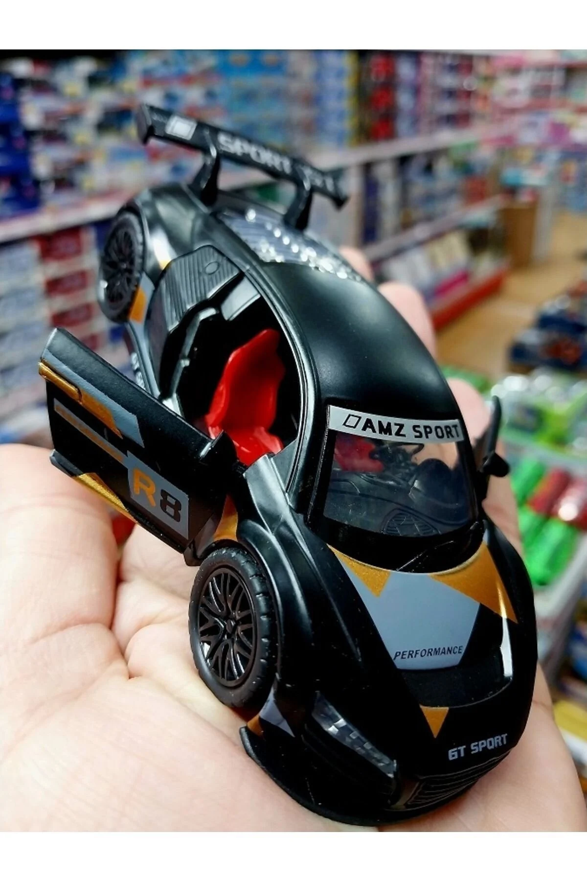 مدل خودرو AUDI R8 SPORT METAL CAR DIECAST RS MODEL اصلاح شده OYUNCAKSAHİLİ