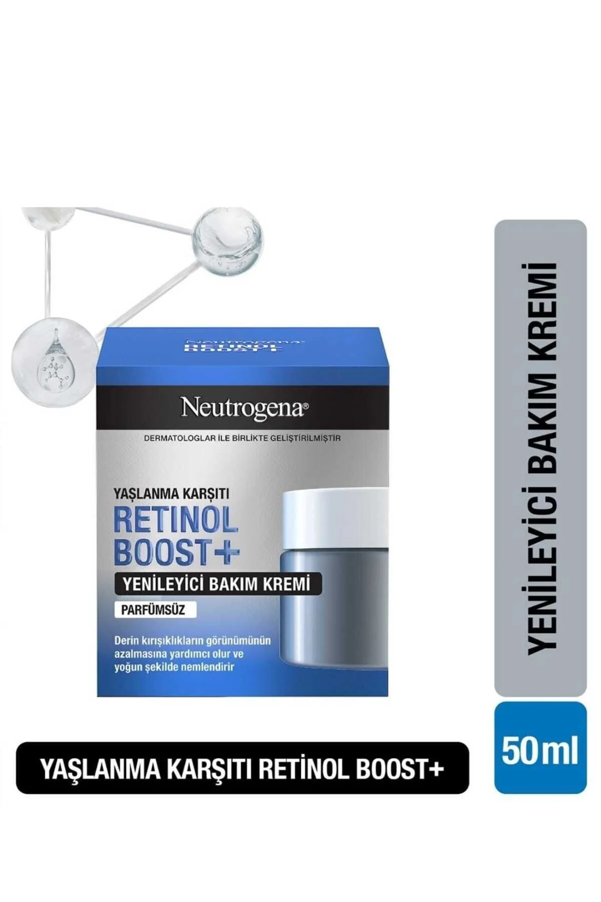 کرم صورت روشن کننده پوست ضد پیری و چروک با محتوای رتینول 50 میل D K.209 Neutrogena
