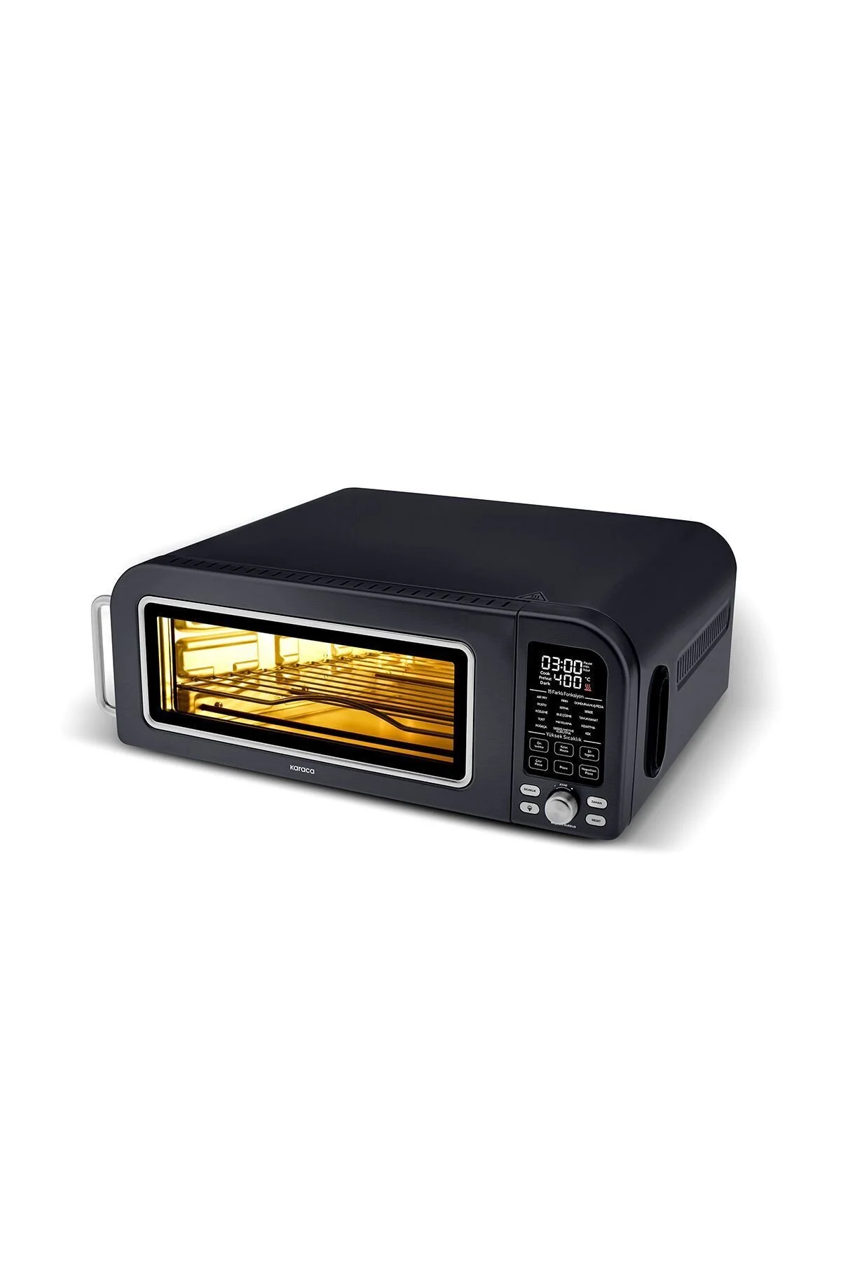 سرخ کن MULTICRUST ARTISAN MACHINE PIZZA RETRO و AIRFRYER MATTY مشکی کاراجا Karaca