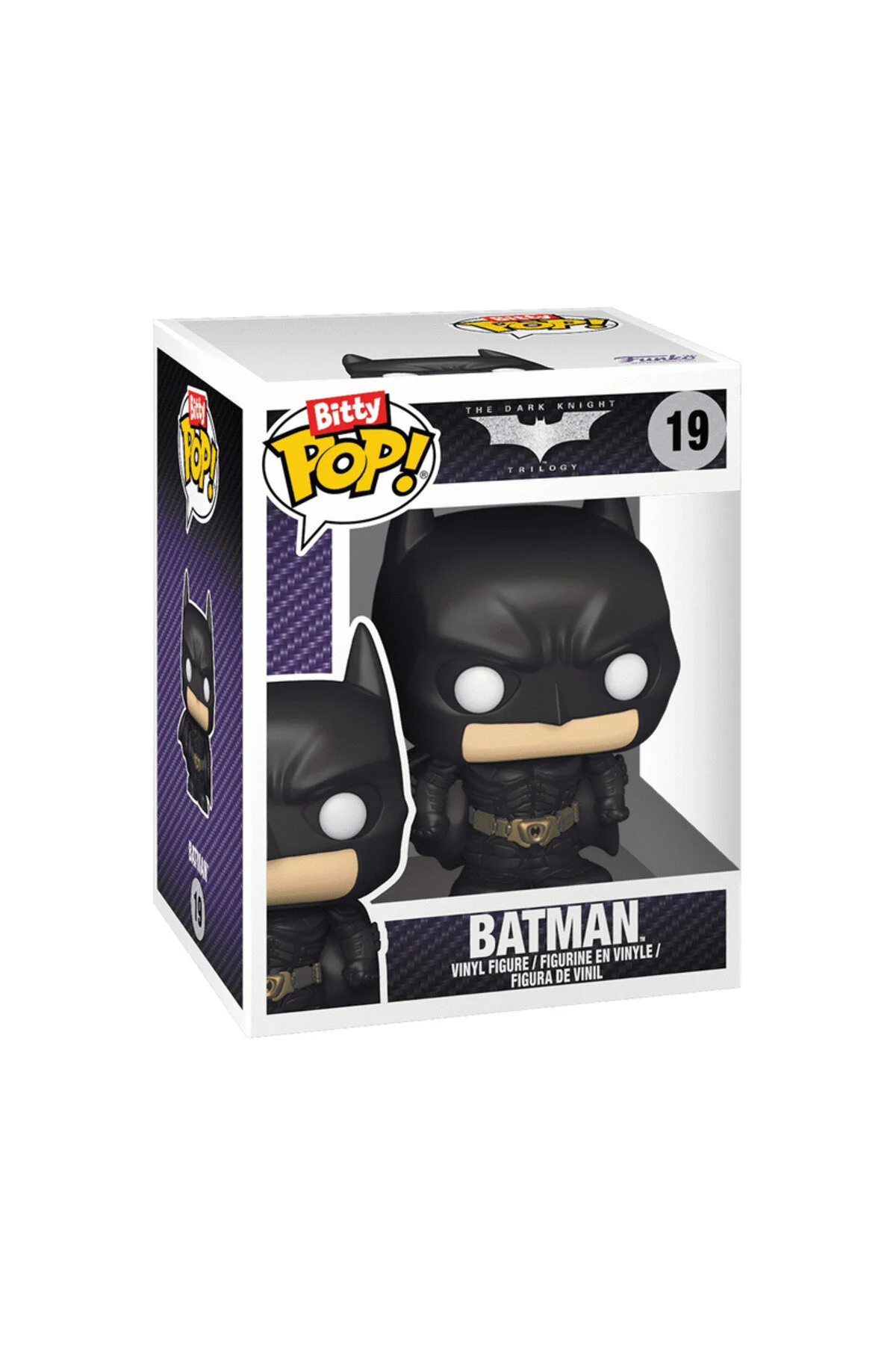 اسباب بازی های فیگور شخصیت پاپ نمایشگر بیتی سیگنال بتمن همراه با 2X منحصر به فرد BITTY POPS Funko