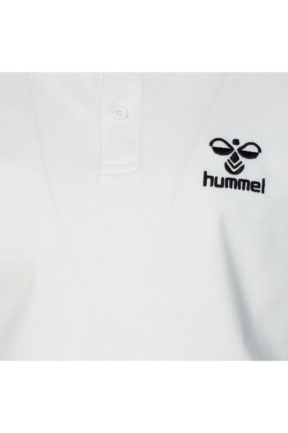 تی شرت یقه پولو سفید مردانه چوگان لئون هومل hummel