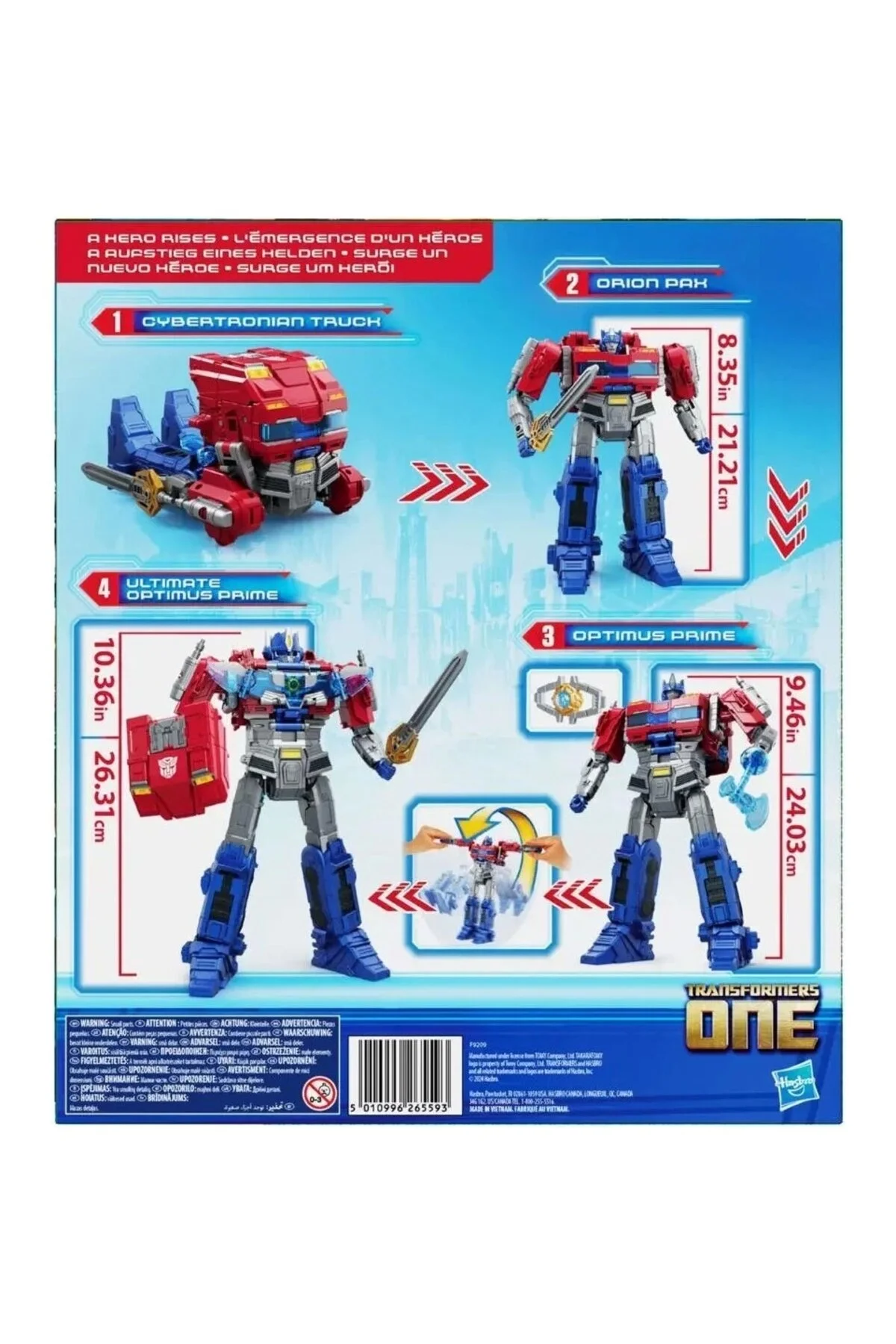 فیگور ONE ELEKTRONIK OPTIMUS PRIME F9209 از ترکیه transformers
