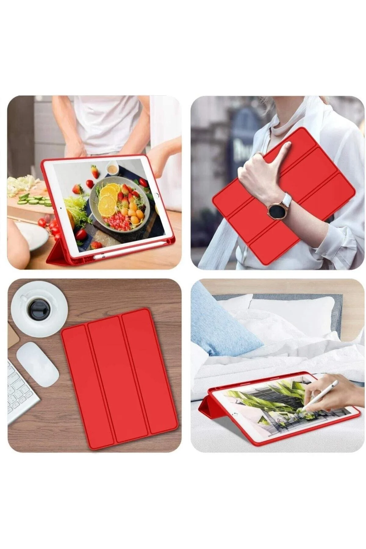کاور تبلت APPLE IPAD 9TH 8TH GENERATION 10.2 CASE SMART با محفظه مداد UnDePlus