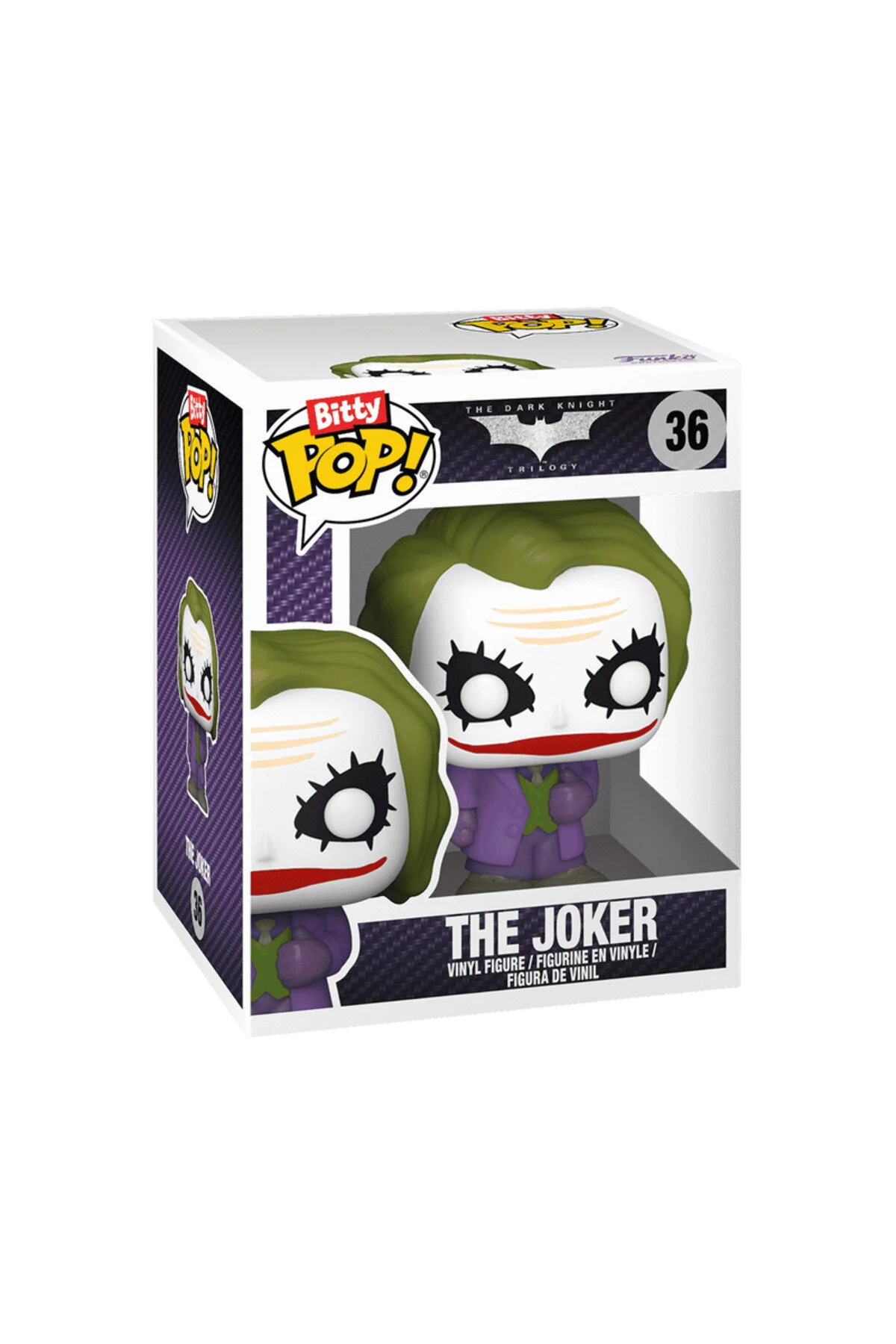 اسباب بازی های فیگور شخصیت پاپ نمایشگر بیتی سیگنال بتمن همراه با 2X منحصر به فرد BITTY POPS Funko
