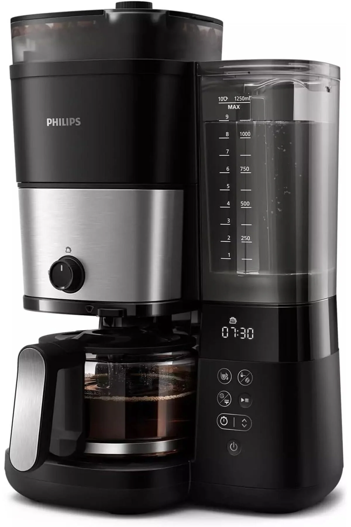 قهوه ساز فیلتری 01 دم کردن همه کاره دستگاه فیلتر با آسیاب اورجینال Philips