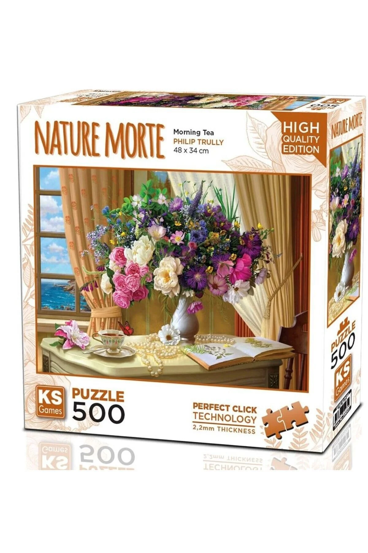 پازل 500 تکه چای صبح Ks Games