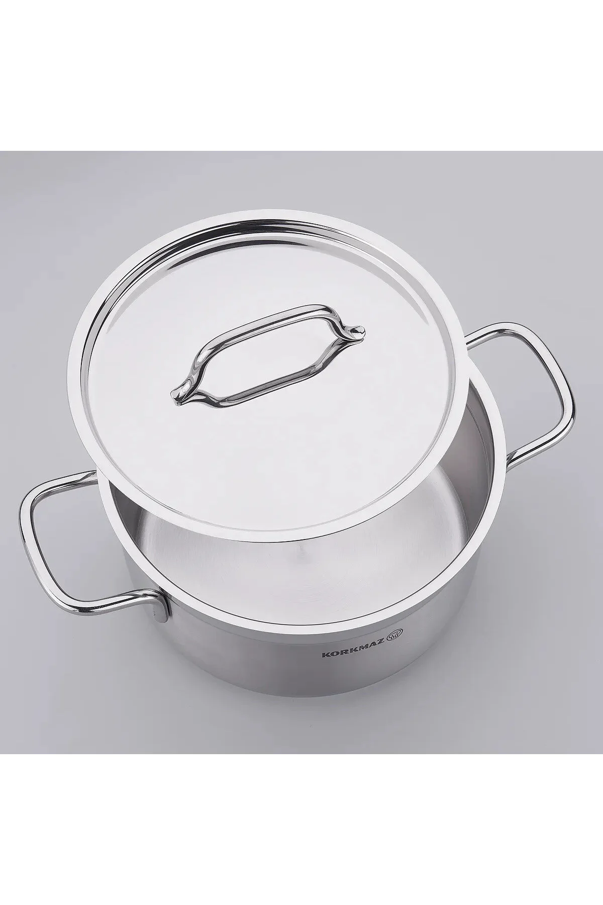 قابلمه آلفا 24X12 سانتی متر 5.5 لیتری پایه القایی KORKMAZ
