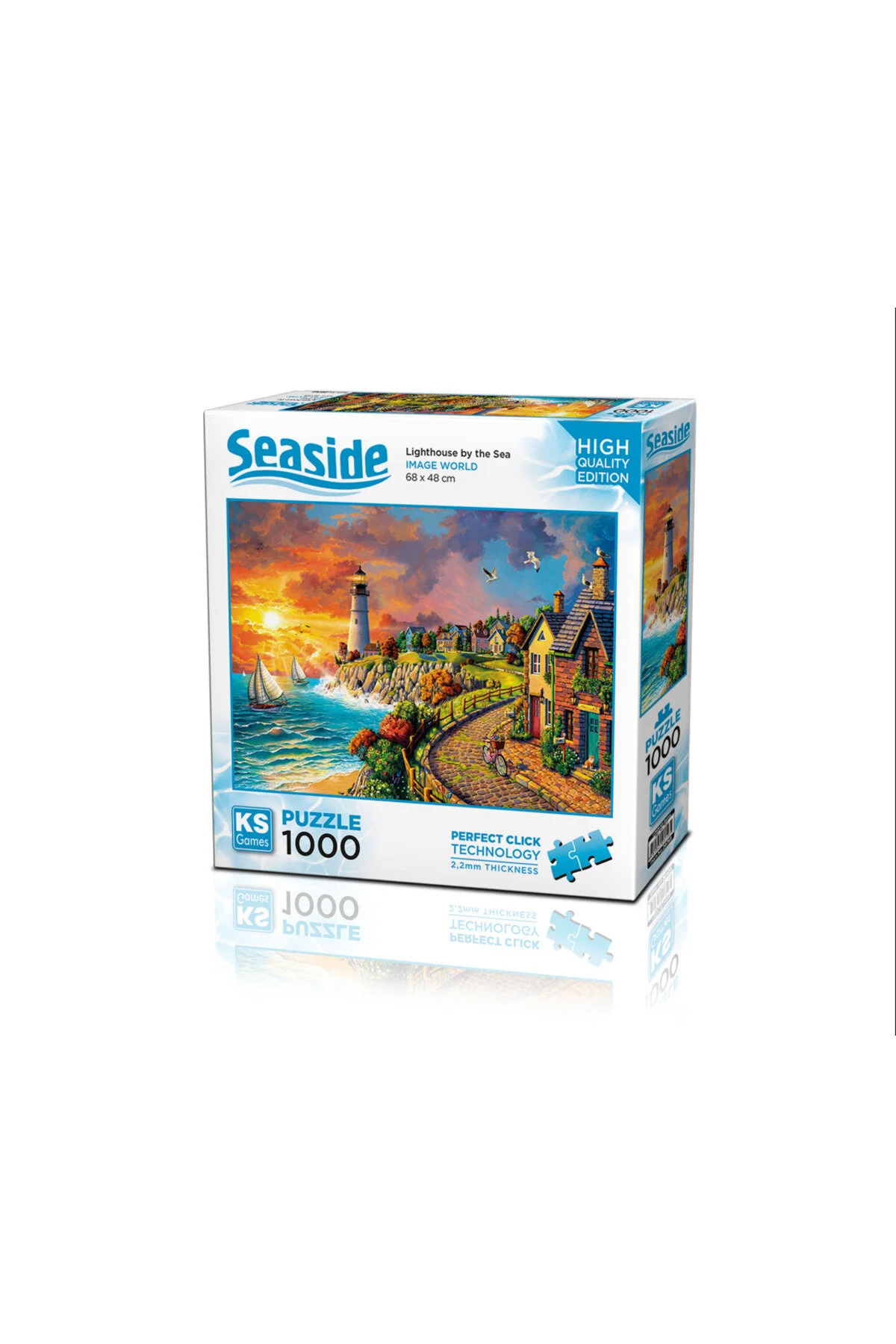 پازل فانوس دریایی توسط دریا 1000 اورجینال Ks Games