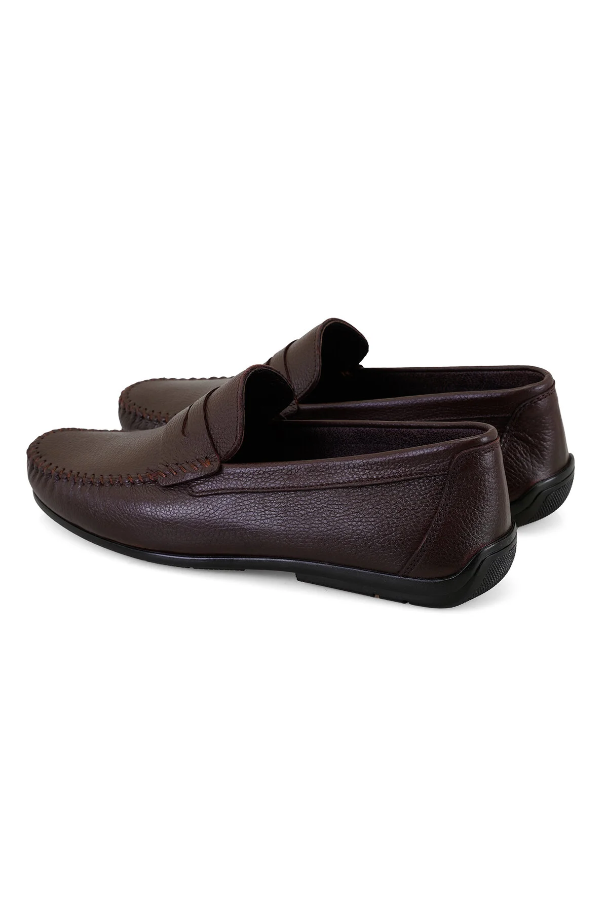 کفش مردانه LOAFER چرمی کلوین کونیاک دسا Desa