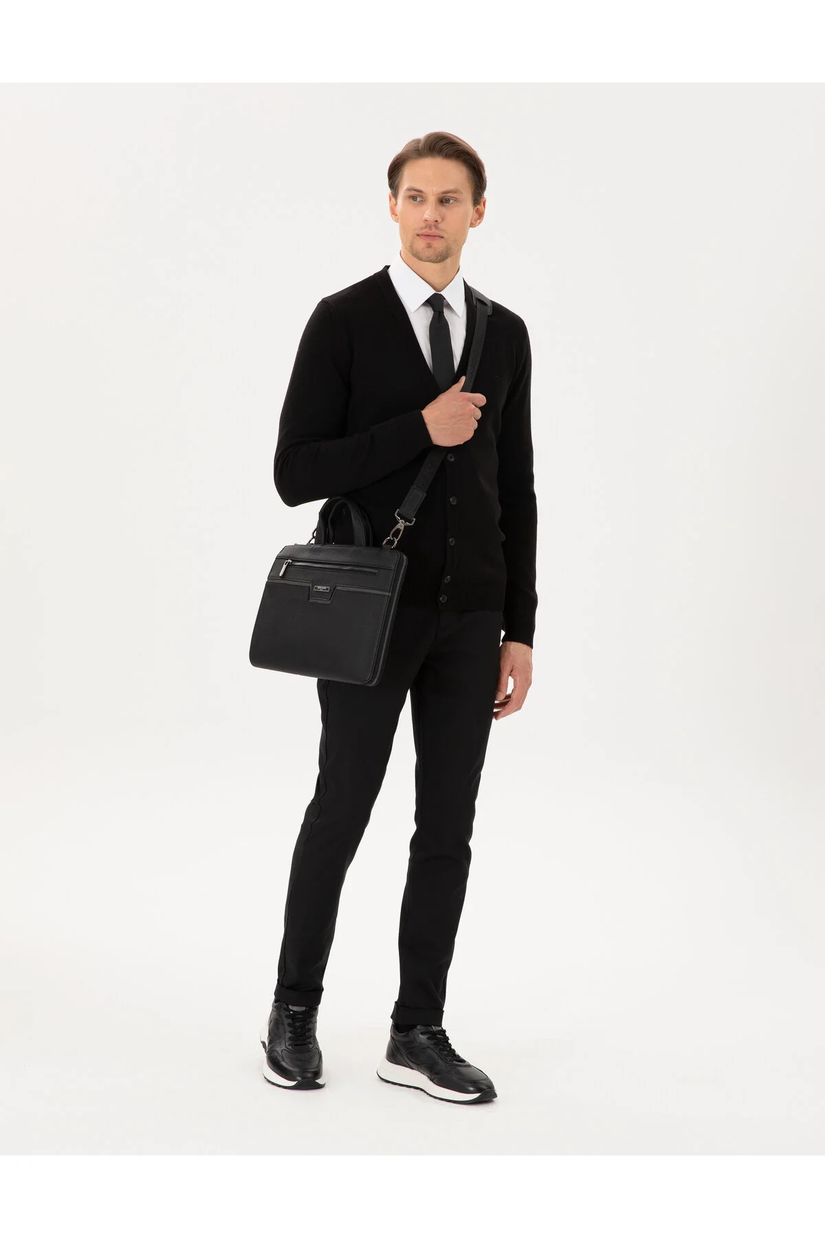 شلوار مردانه کمر باریک و با لاستیکی لاستیک Pierre Cardin