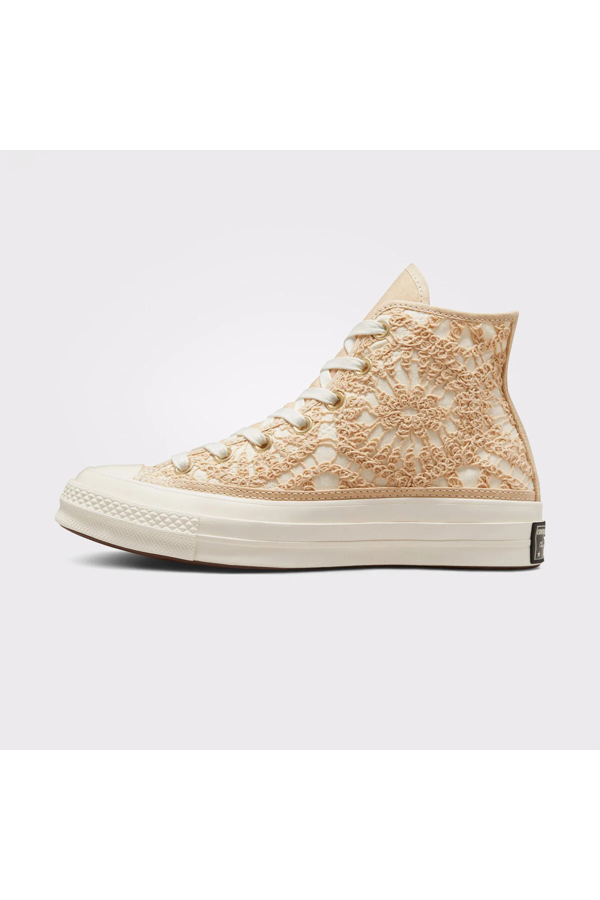 اسنیکر کفش کتانی کرم زنانه چاک 70 کانورس Converse