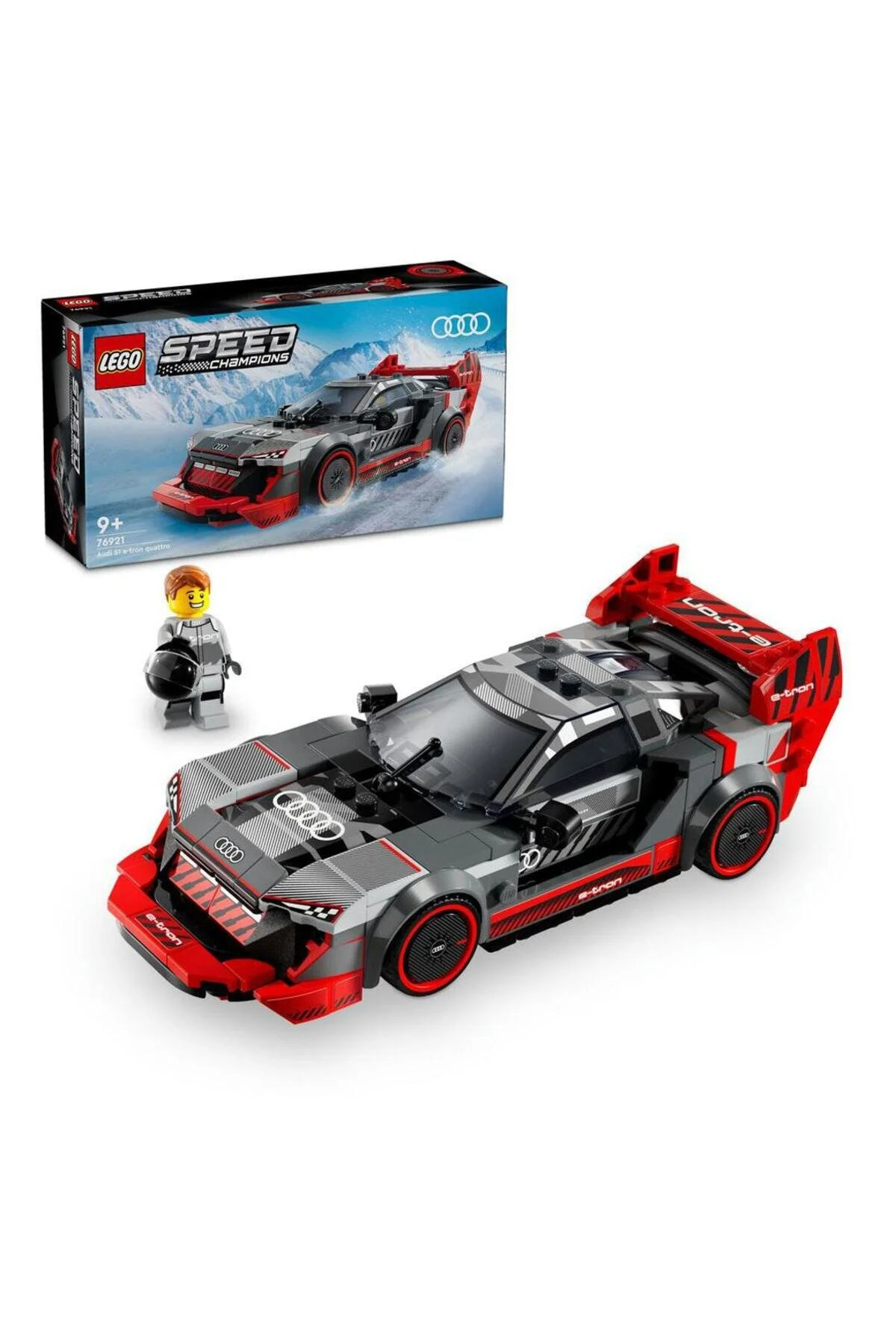 لگو و اسباب بازی های ساخت محور SPEED ​​CHAMPIONS AUDI S1 ​​E TRON QUATTRO RACE CAR 76921 274 کپی مدل اصلی از ترکیه LEGO
