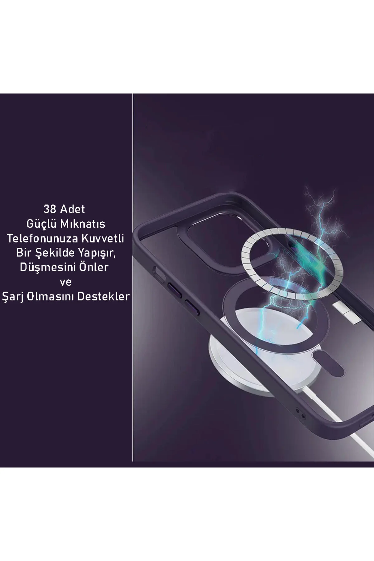 کاور و قاب آیفون 14 پرو مکس با ویژگی MAGSAFE دوربین فلزی طراحی دکمه غیر زرد مشکی سخت شفاف Dexmon
