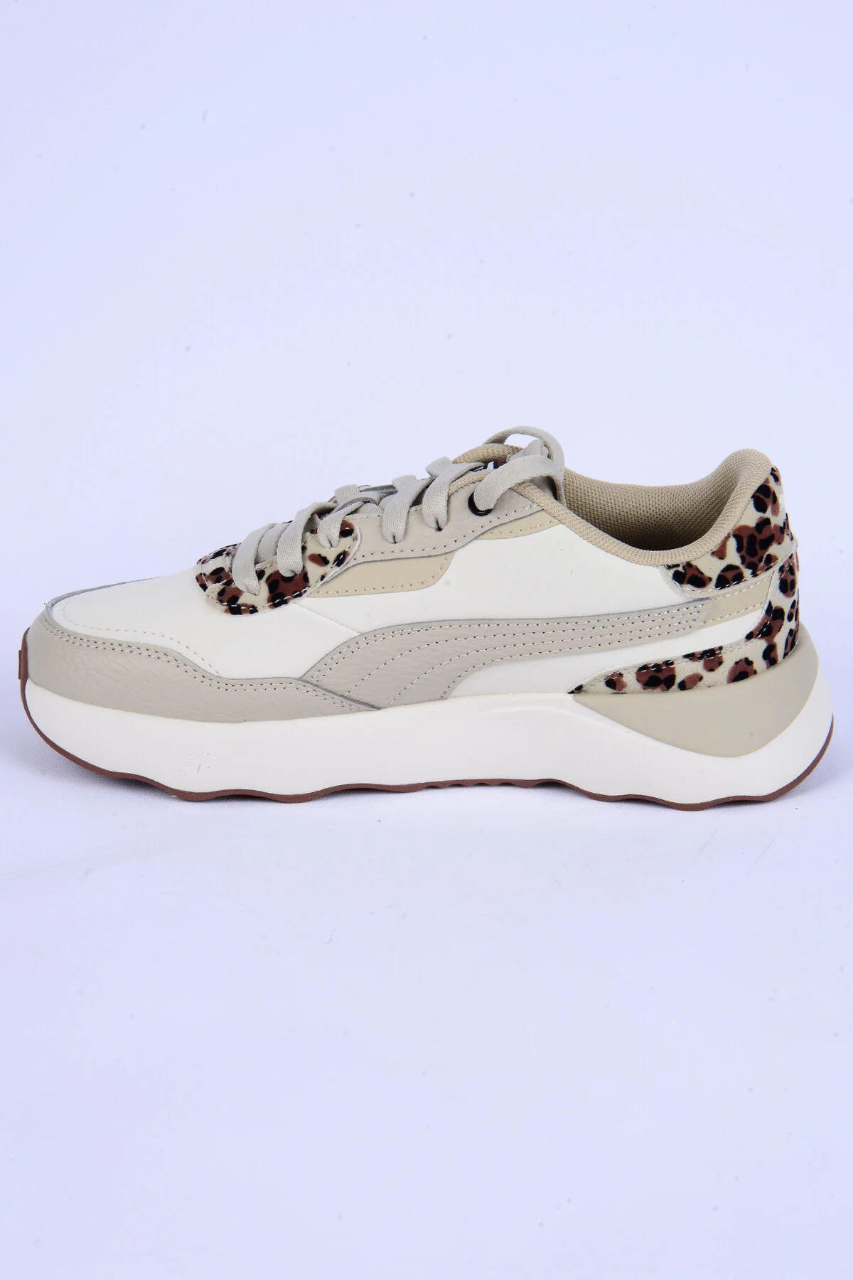 کفش زنانه Drama Runtamed Misoloji چرمی Leopard الگوی پلنگ Ortopedic Base Lace Week پوما Puma