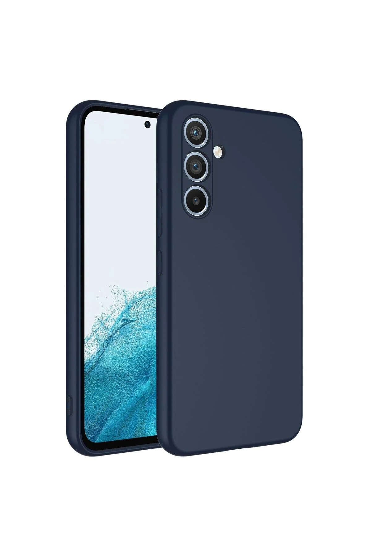 کاور و قاب پوشش محافظ سیلیکونی با بافت نرم مخملی بیرون زده دوربین SAMSUNG GALAXY A34 Fibaks