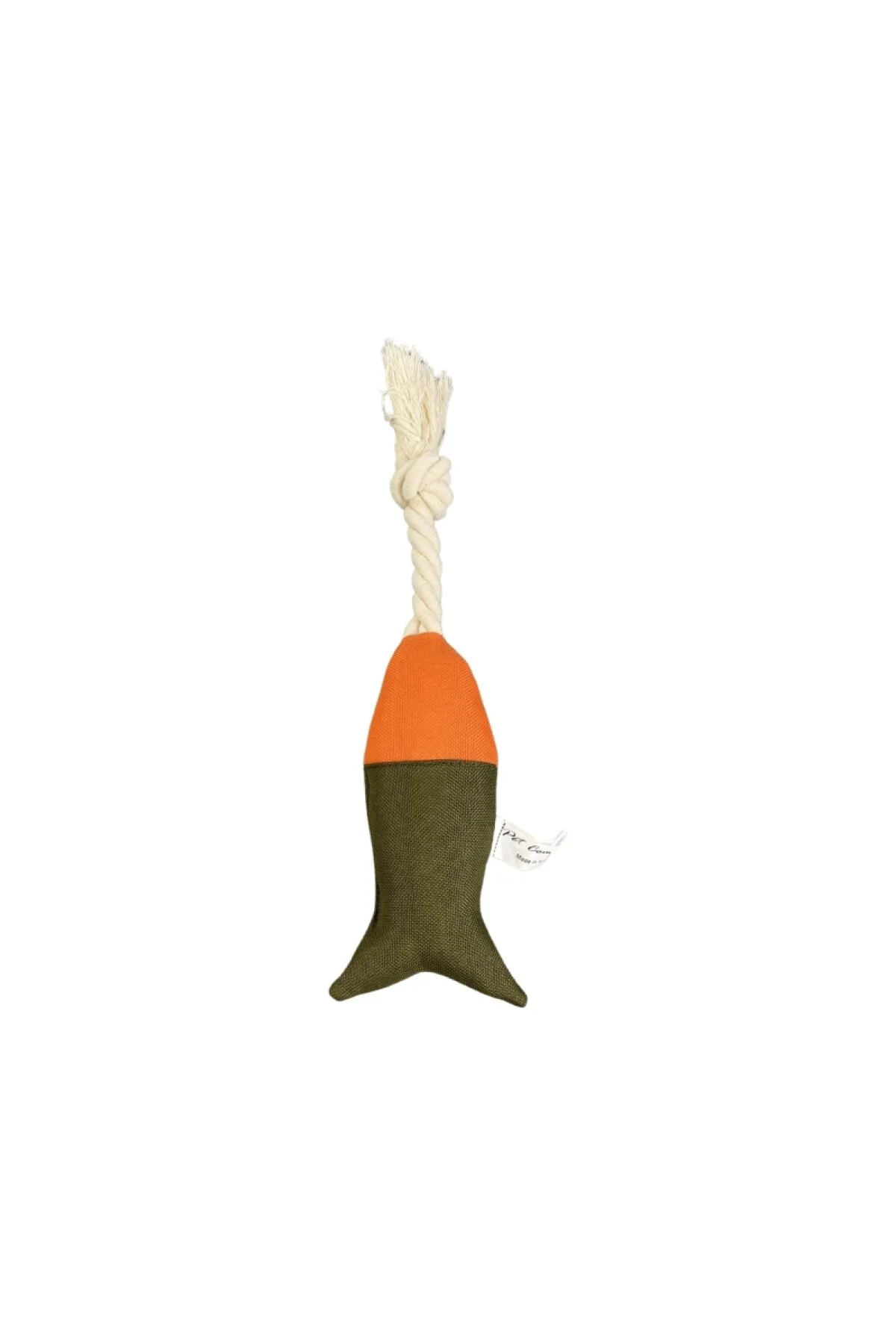 اسباب بازی گربه خاکستری طناب ماهی ضد آب Ø6CM 24 سانتی متر پت کامفورت Pet Comfort