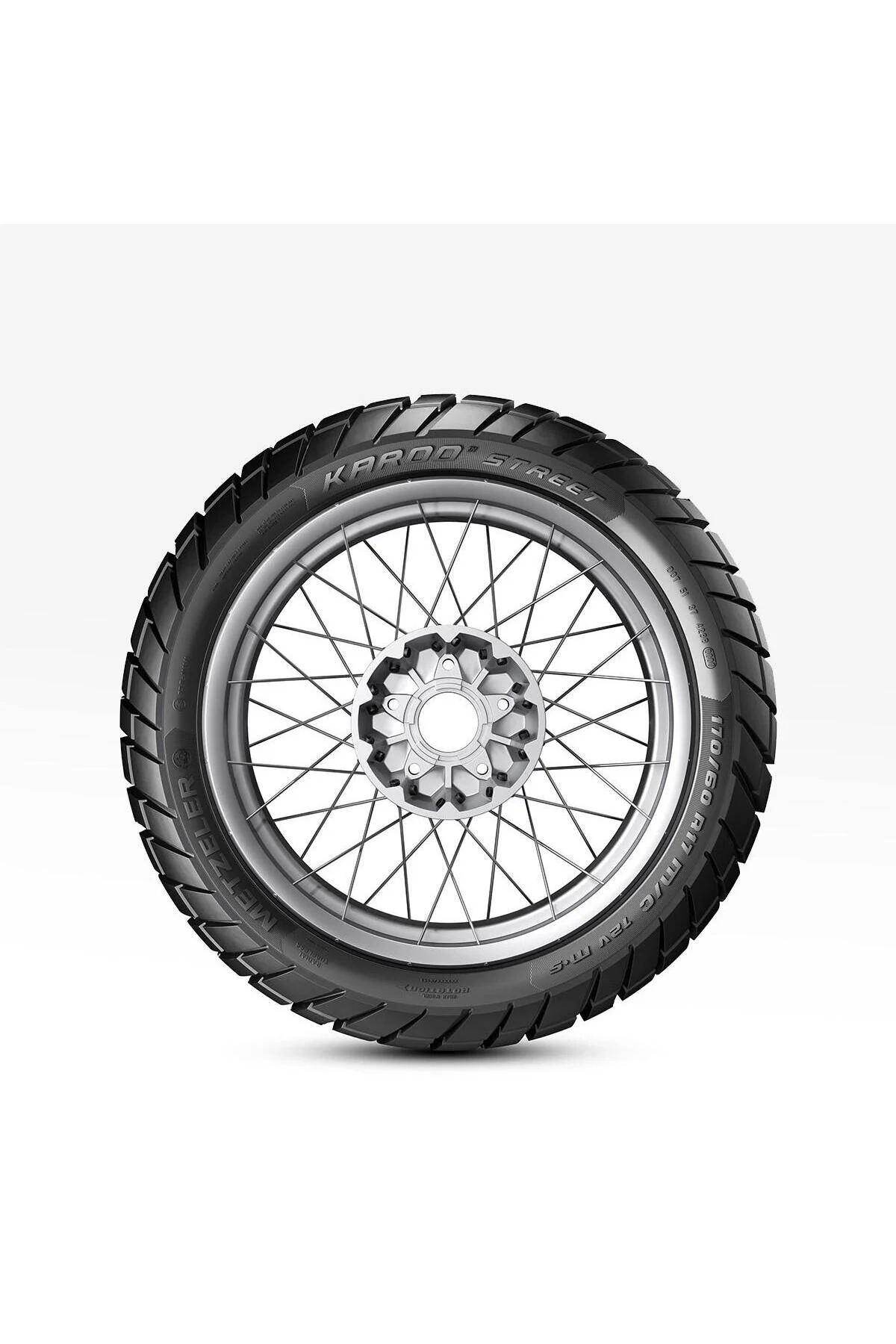 لاستیک موتورسیکلت موتور خیابان Karoo 100 90 19 57V M S Tl و 130 80R17 65V Metzeler