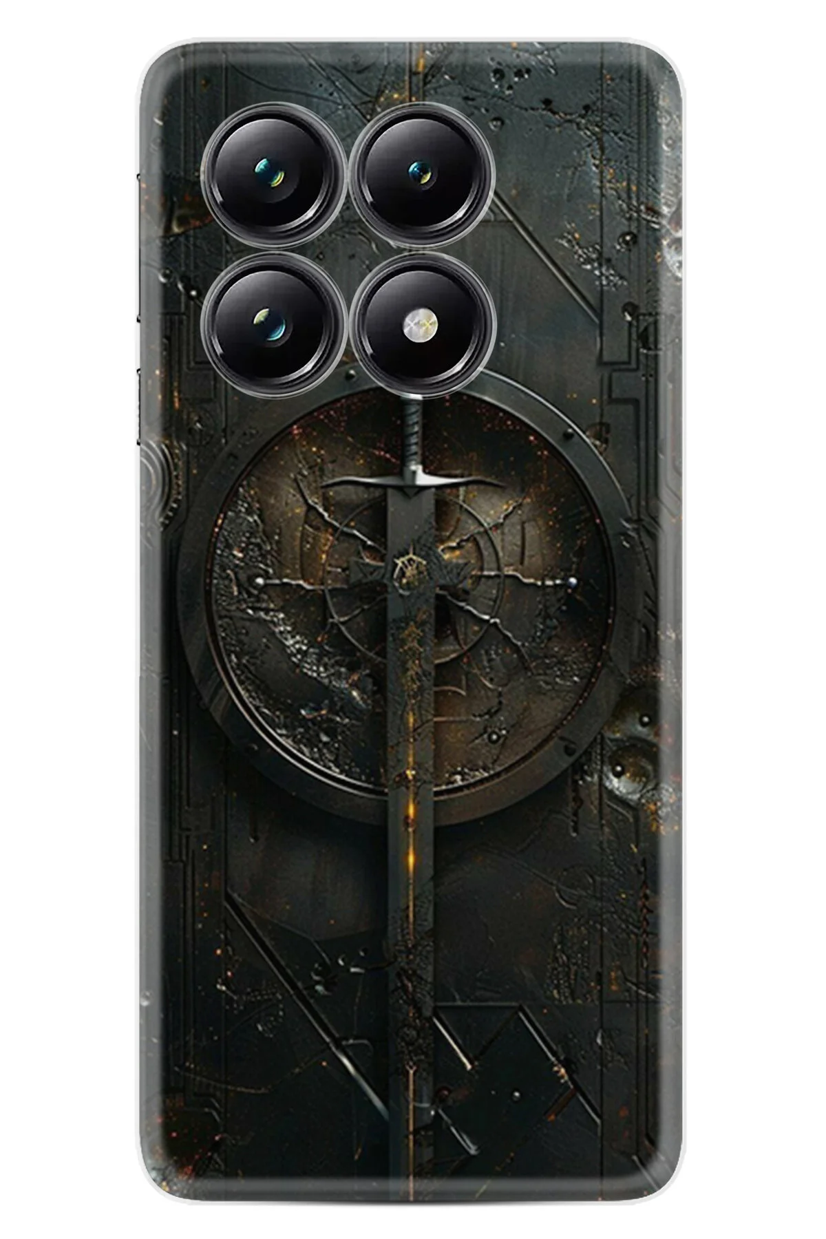 کاور و قاب XIAOMI 14T PRO CASE BOUTIQUE PRINTED ILLUSTRATED SWORD PCODE 051 Kılıfland