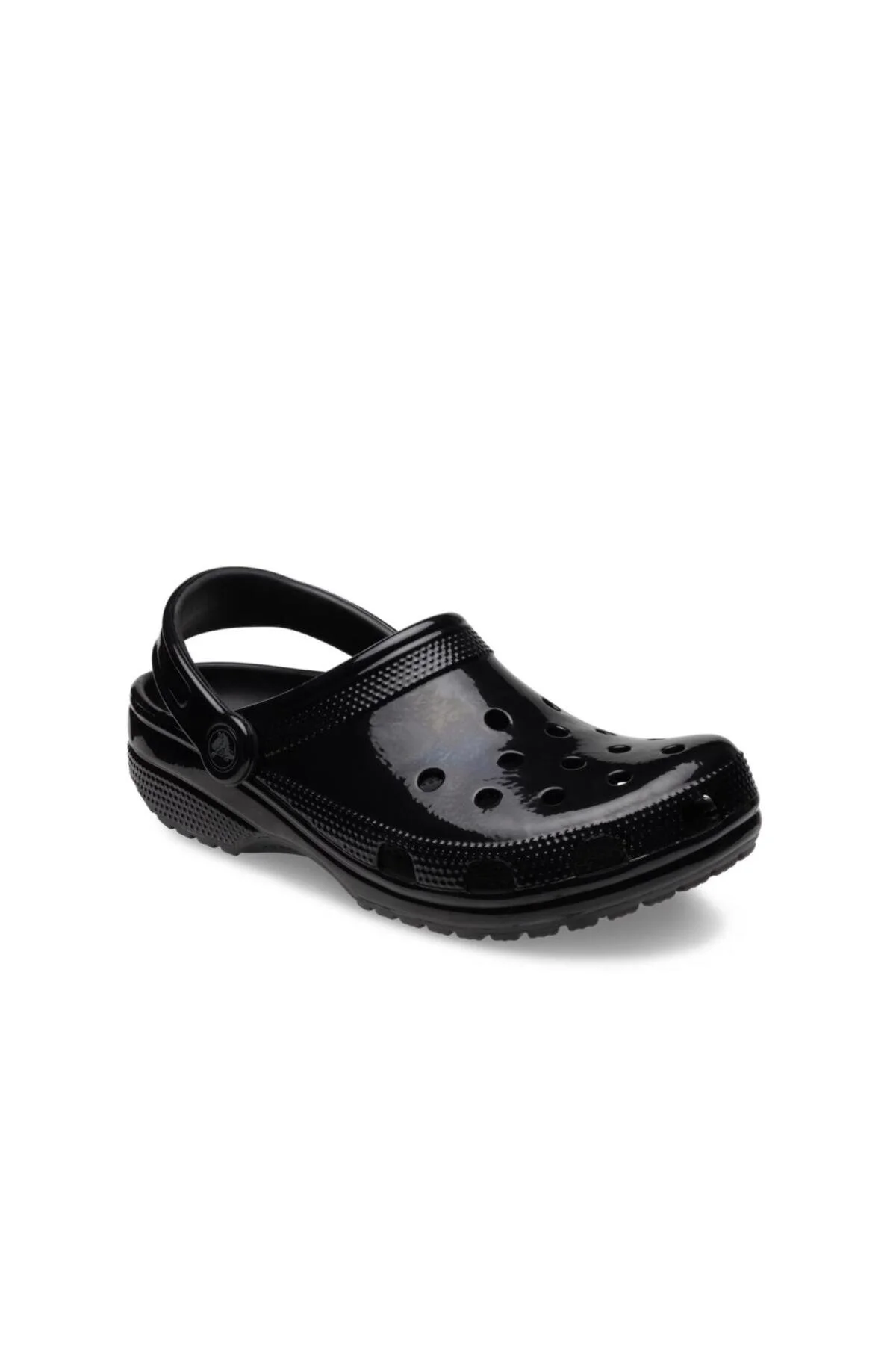 دمپایی زنانه کلاسیک High Shine Clog Slipper سیاه کراکس Crocs