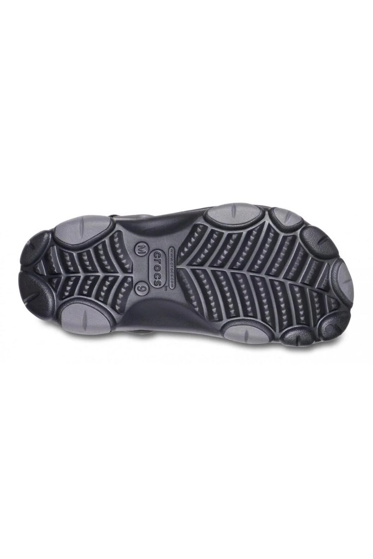 کفش مردانه کلاسیک تمام زمین بسته سیاه و کراکس Crocs