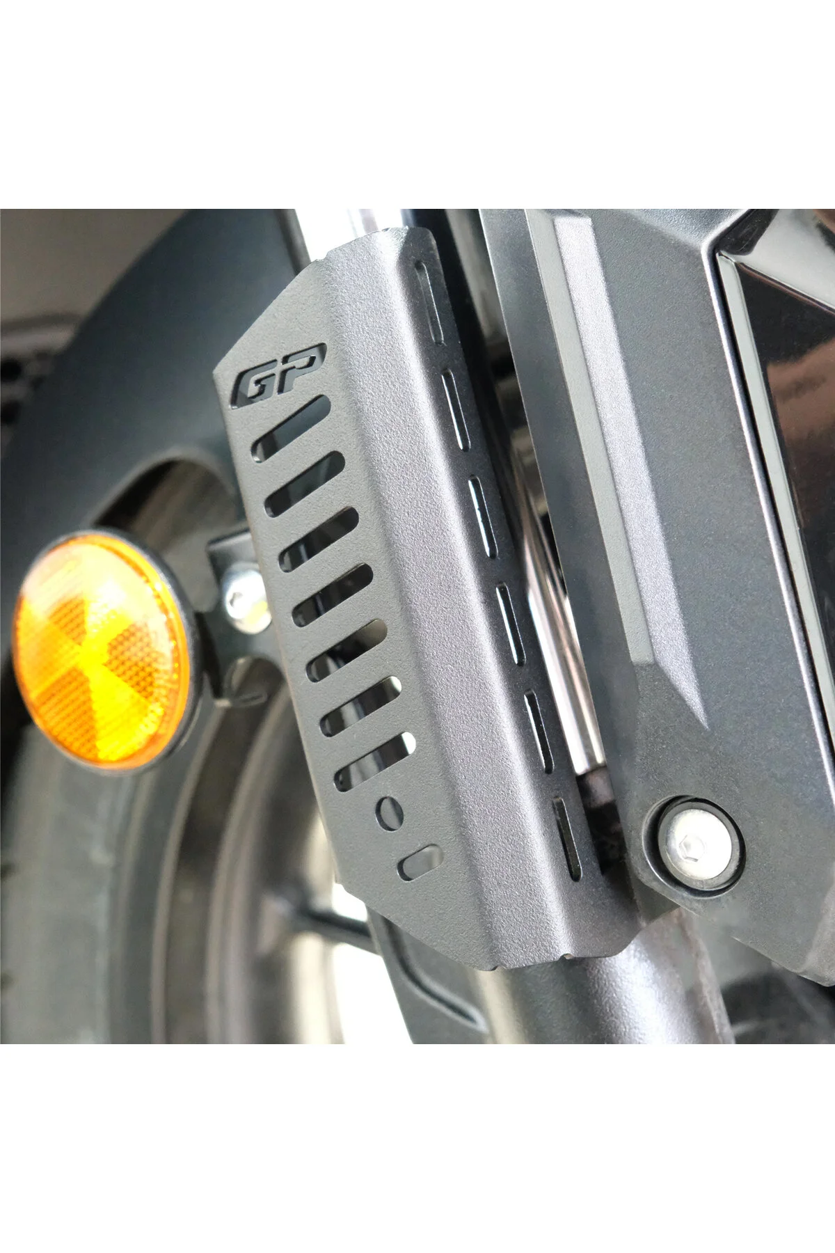 محافظ بدنه موتورسیکلت GP کامپوزیت HONDA ADV 350 2023 2025 محافظت از کمک فنر سازگار سیاه GP KOMPOZİT